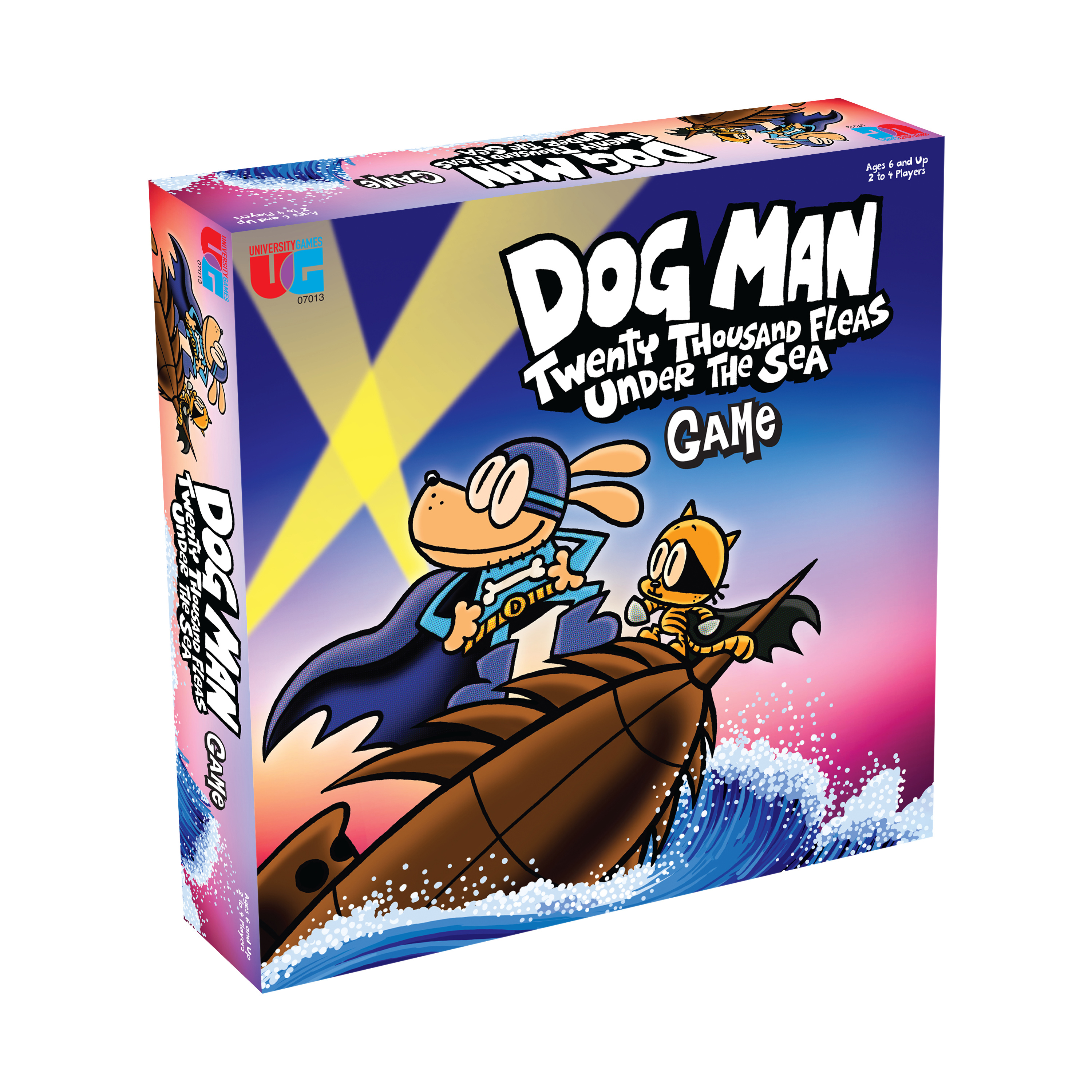 University Games Dog Man - Twenty Thousand Fleas Under the Sea Game University Games