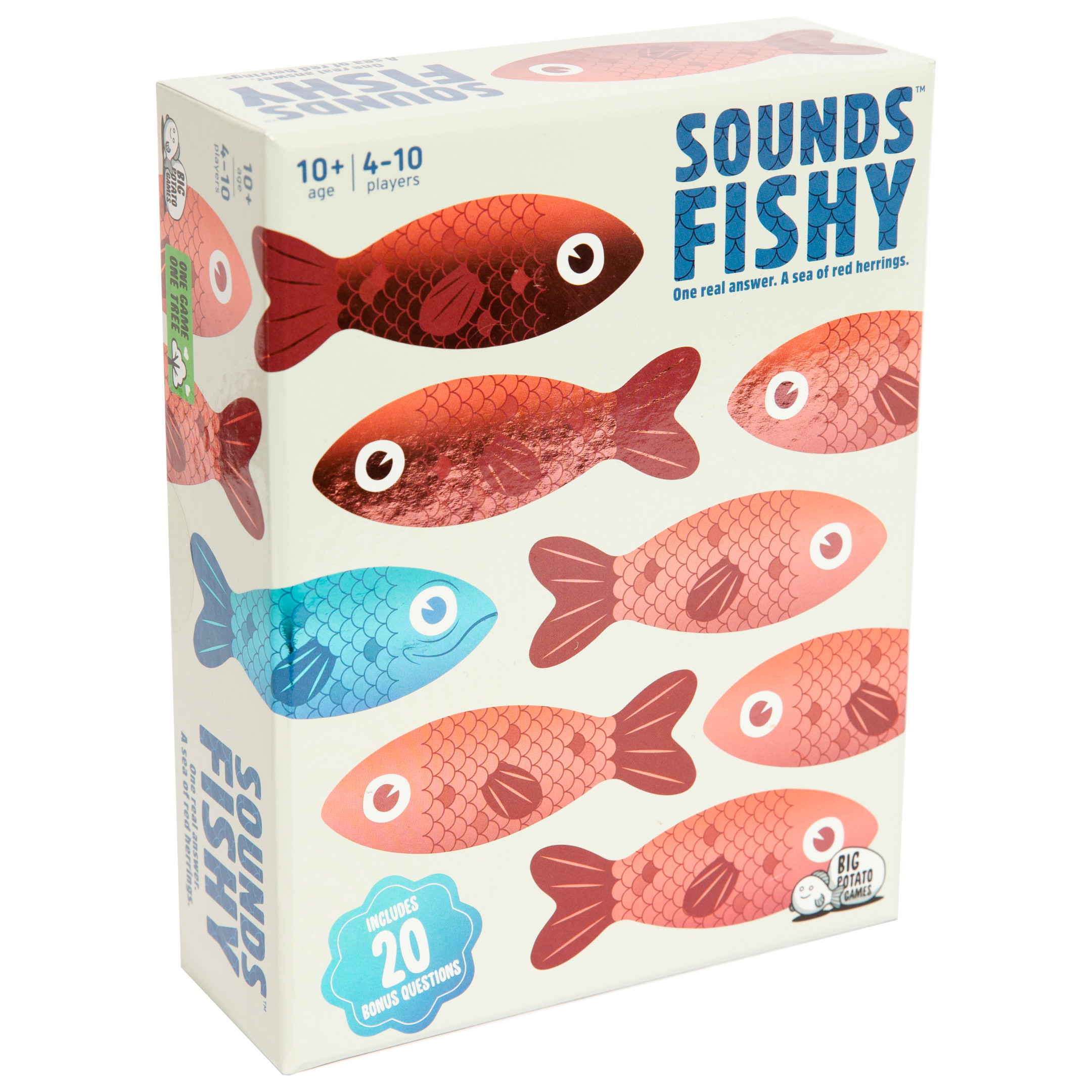 Big Potato Sounds Fishy Board Game Spin Master Games