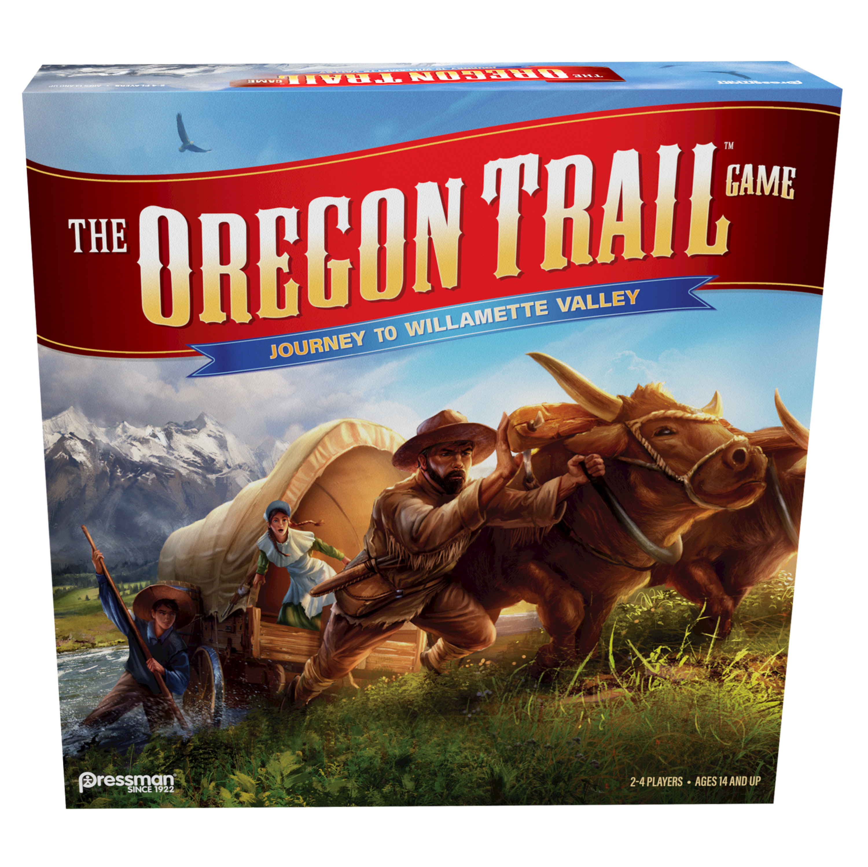 Pressman The Oregon Trail: Journey to Willamette Valley Board Game Pressman Toys