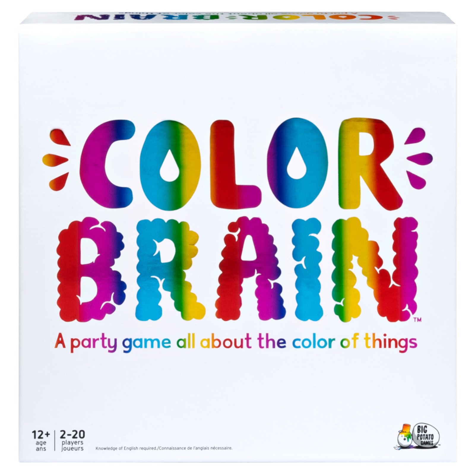 Colorbrain, The Ultimate Family Board Game, for Teens and Adults Spin Master Games