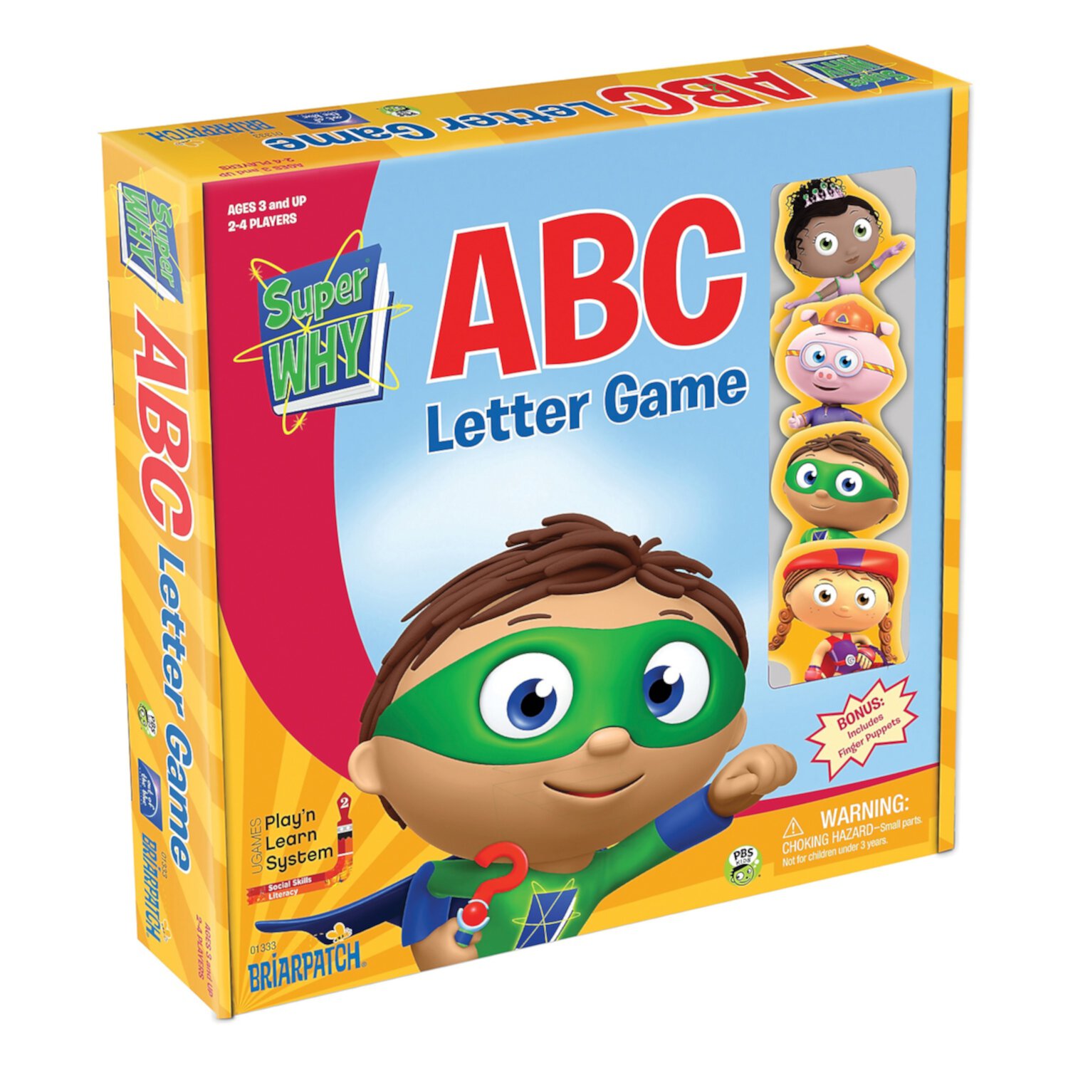 Super Why! ABC Letter Board Game, by Briarpatch University Games