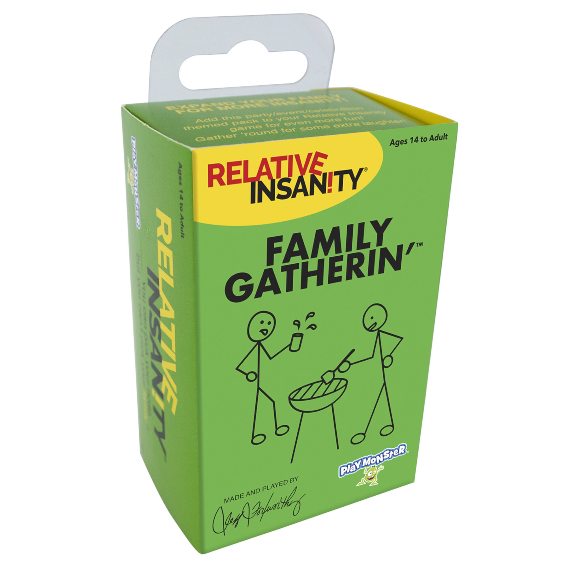 Playmonster Relative Insanity Family Gatherin' Party Card Game PLAYMONSTER