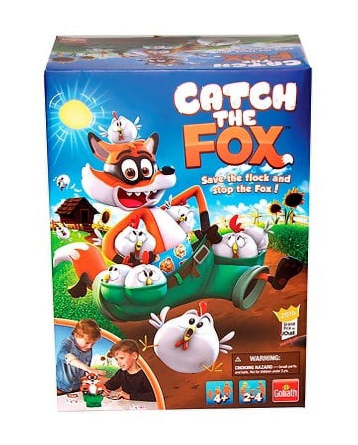 Goliath Catch The Fox Game - Collect the Most Chickens When the Fox Loses His Pants Game Goliath