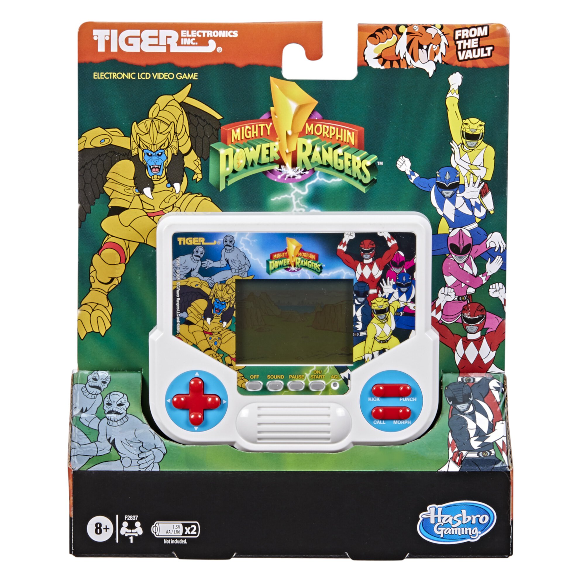 Tiger Electronics Mighty Morphin Power Rangers Electronic LCD Video Game HASBRO