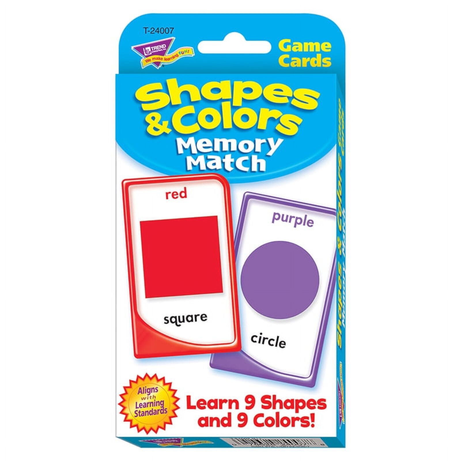 Trend Shapes and Colors Learning Cards TREND