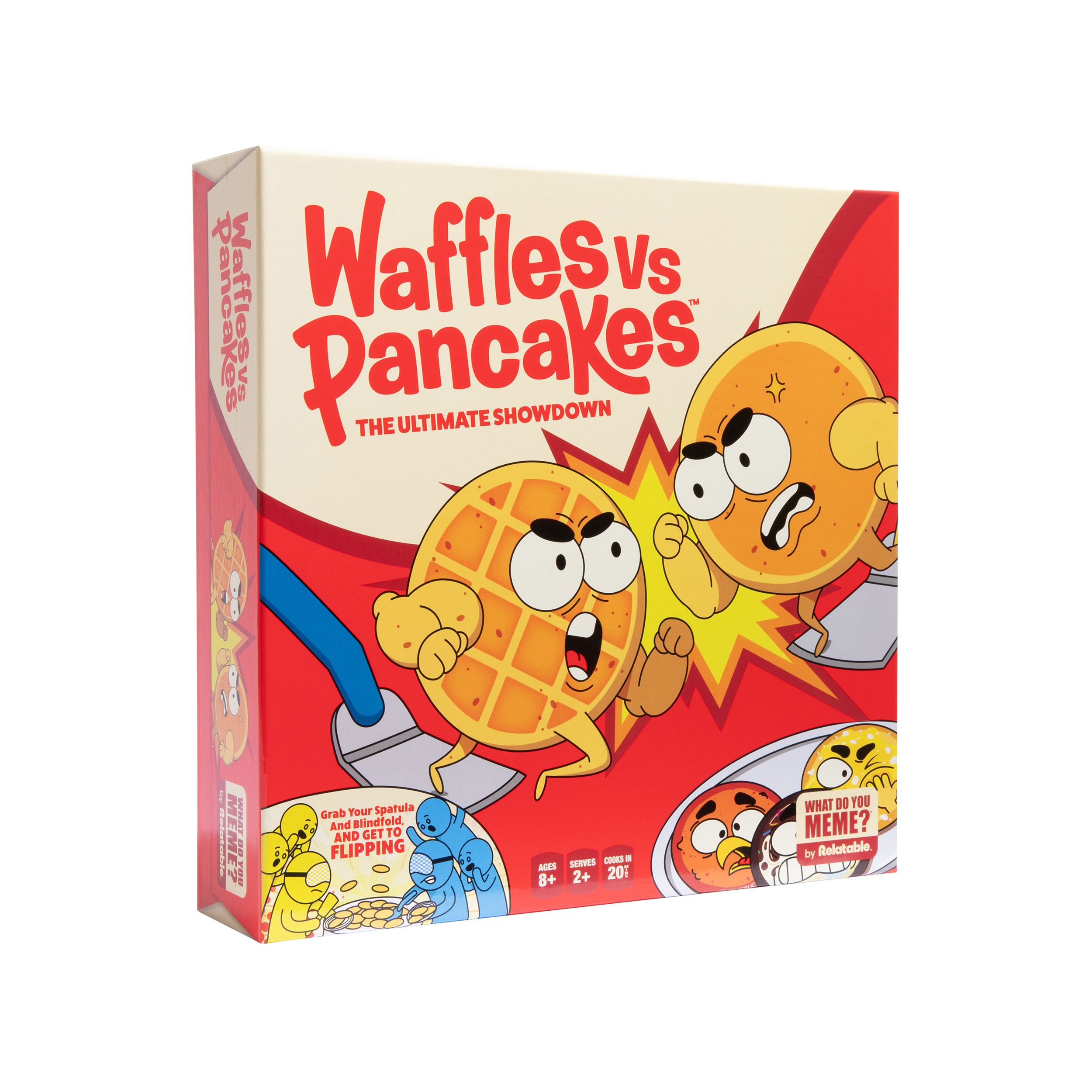 Waffles Vs Pancakes - The Breakfast Scoop up Game for Families - Family Games by What Do You Meme?� WHAT DO YOU MEME?