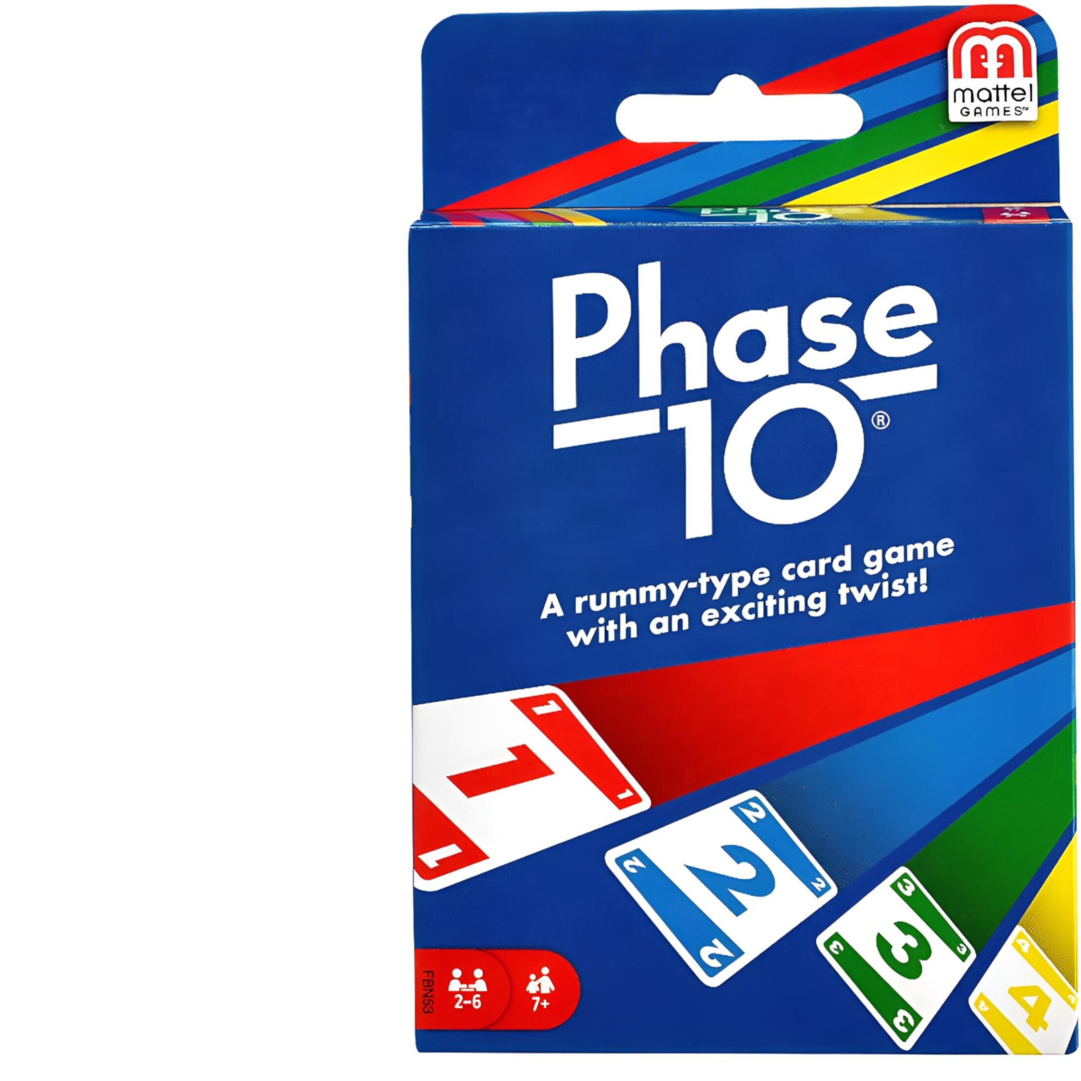 Mattel Phase 10 2-Pack Combo Card Game Mattel