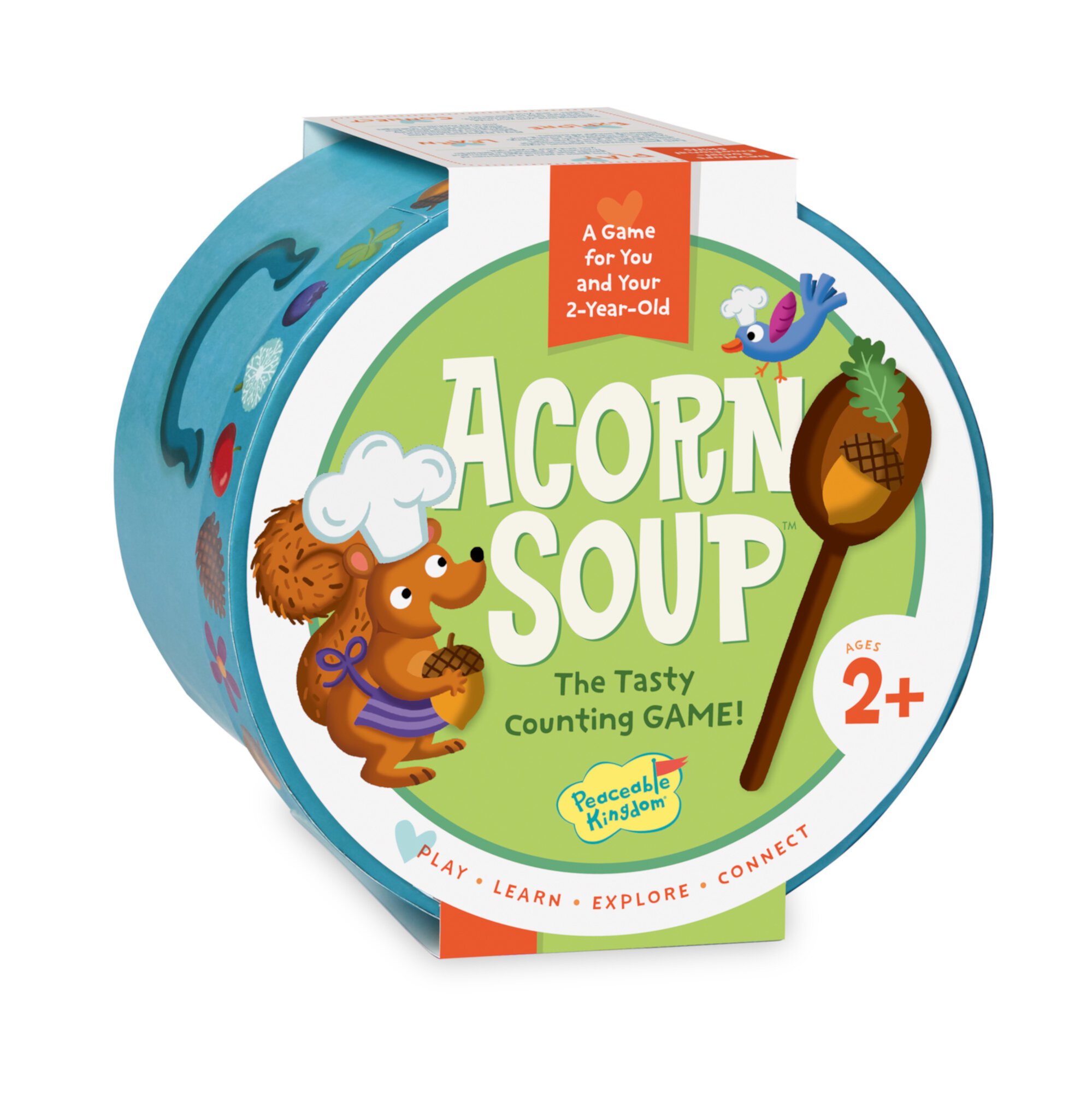 Peaceable Kingdom Acorn Soup Game, Educational Games for Toddlers, Includes Instructions and Parent Guide Peaceable Kingdom