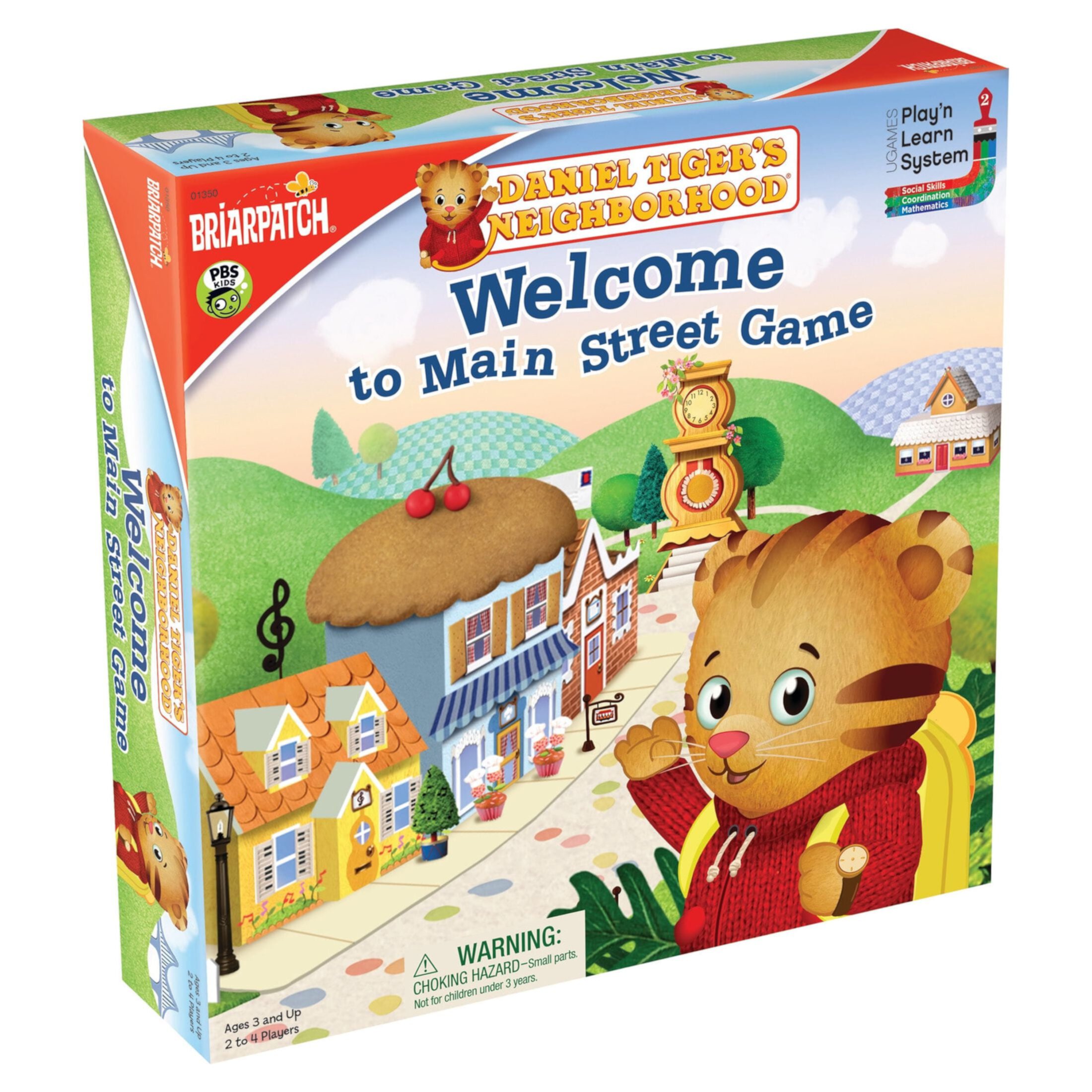 Briarpatch | Daniel Tiger's Neighborhood Welcome to Main Street, Preschool Game For Kids, Travel Game Ages 3+ University Games