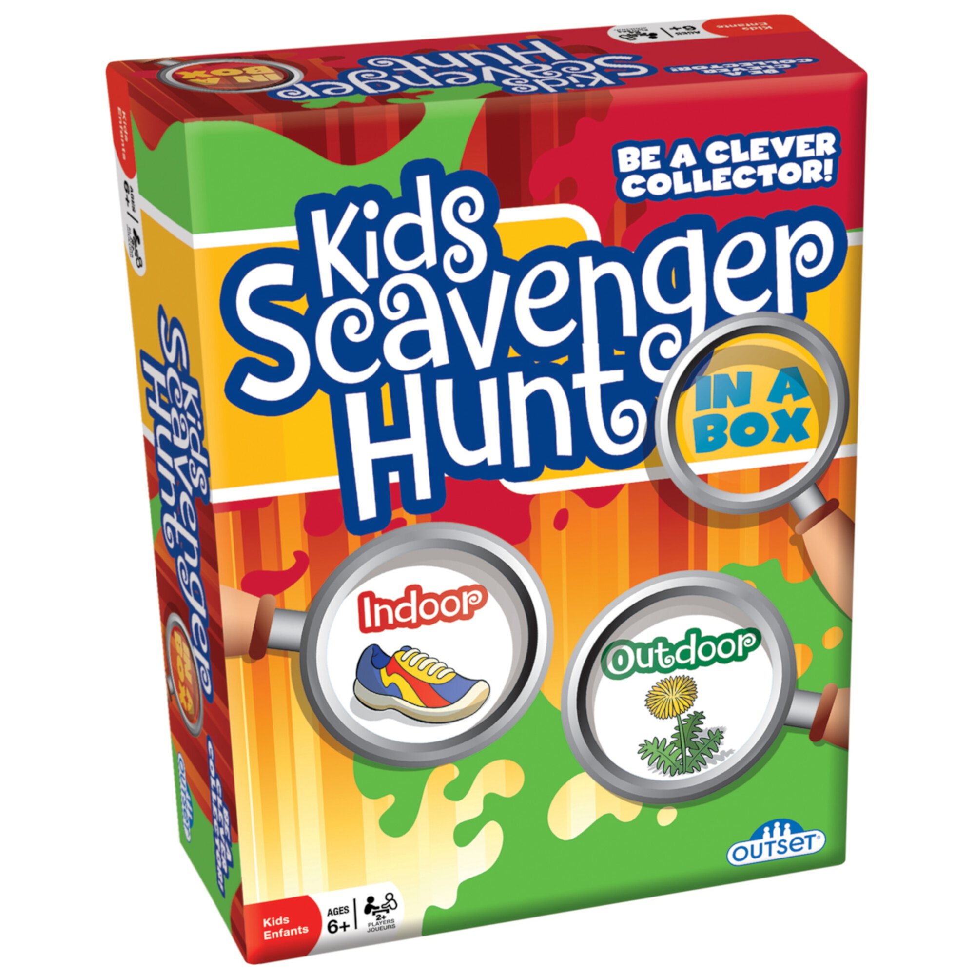 Kids Scavenger Hunt - an Active Game for Indoors or Outdoors - Ages 6+ Outset Media