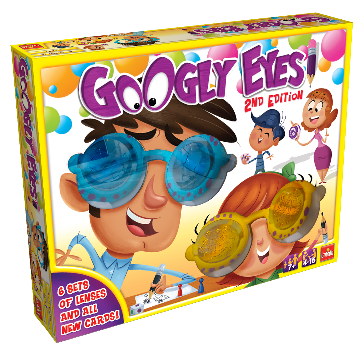 Goliath Games - Googly Eyes™ Showdown- Kids & Family Game Goliath