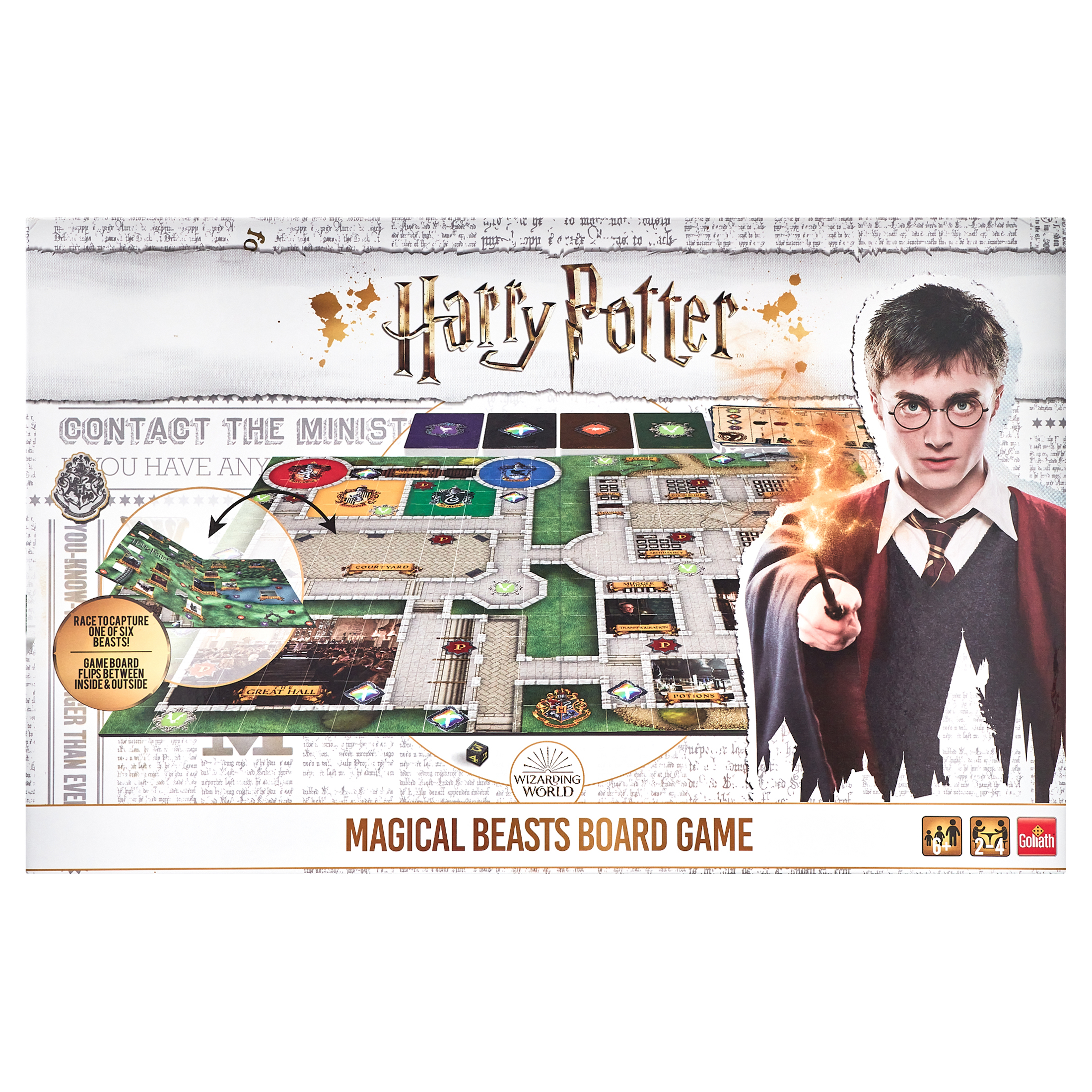 Pressman Toys - Harry Potter Magical Beasts Board Game for Kids & Families Pressman Toys