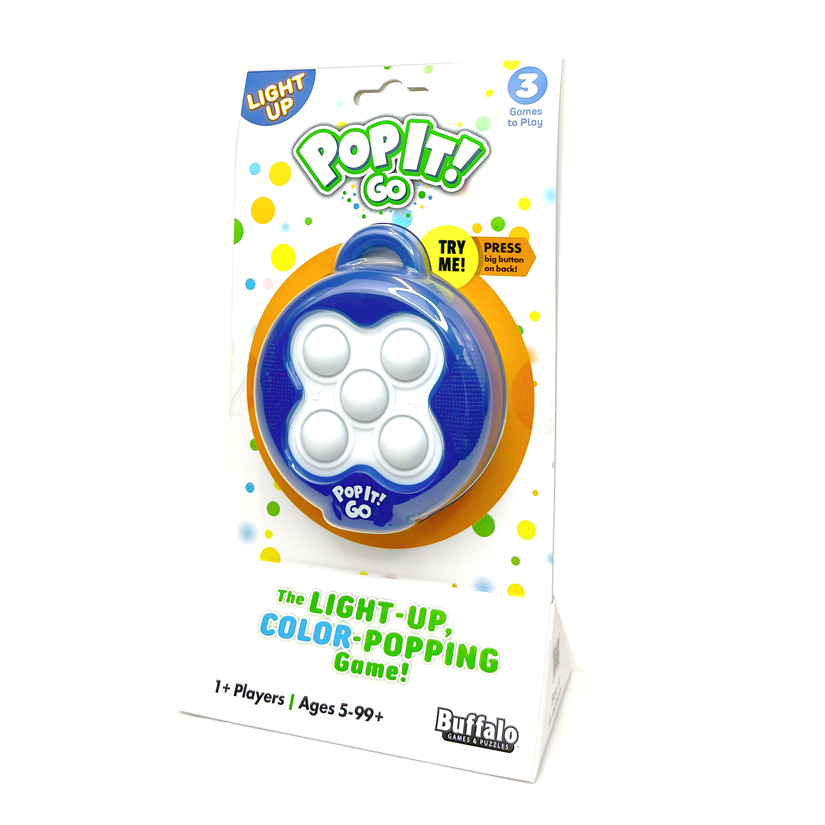 Pop It Go Bubble Popping Sensory Game 8.13 inch x 4.5 inch for Children Ages 5+ by Buffalo Games Buffalo Games