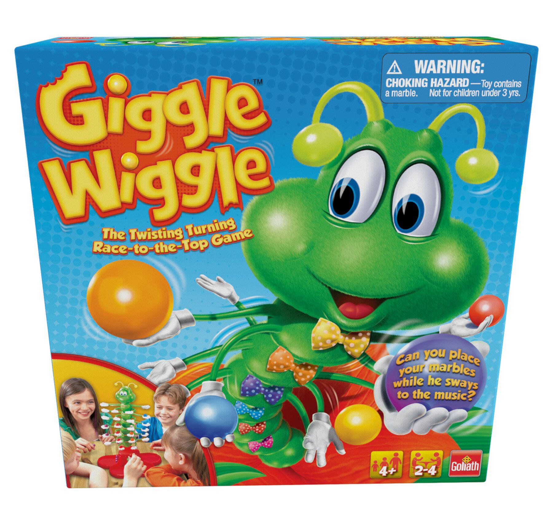 Giggle Wiggle - the Twisting Turning Race to Get Your Marbles to the Top Game by Goliath Goliath