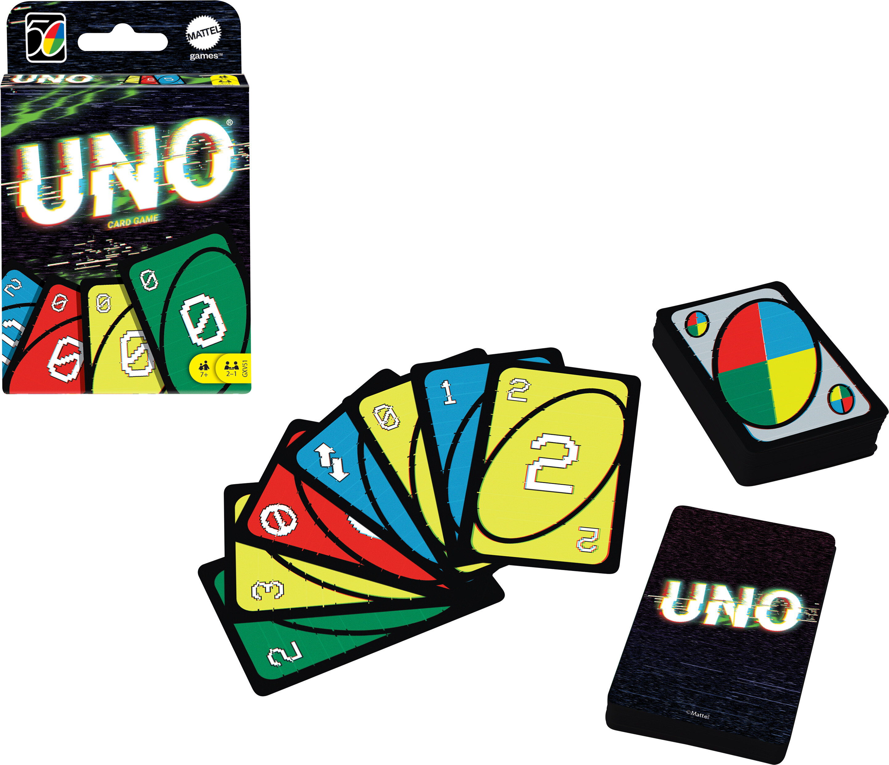 UNO Icon Series 2000s Matching Card Game For 7 Year Olds & Up UNO