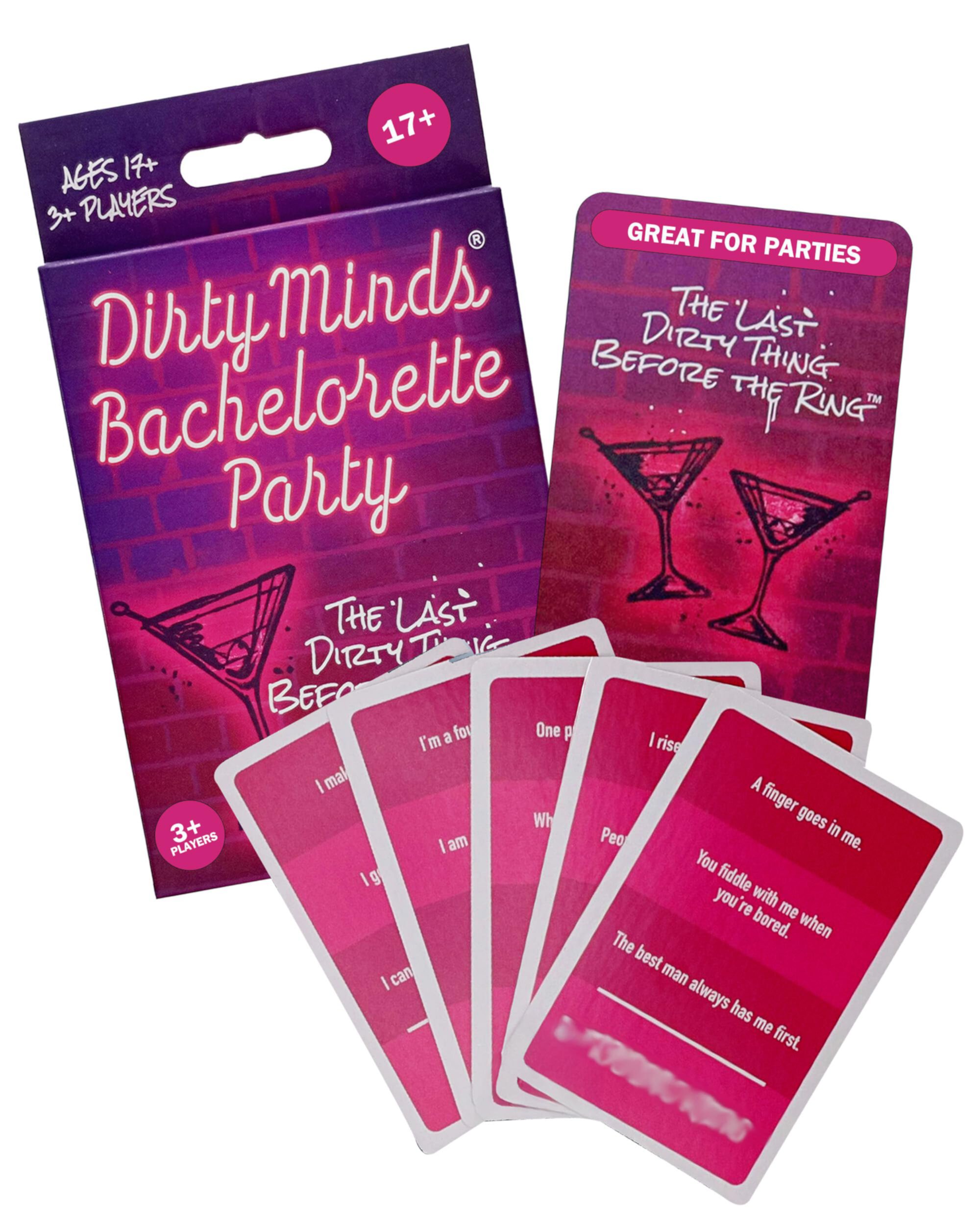 TDC Games Travel Dirty Minds Bachelorette Party Card Game TDC Games