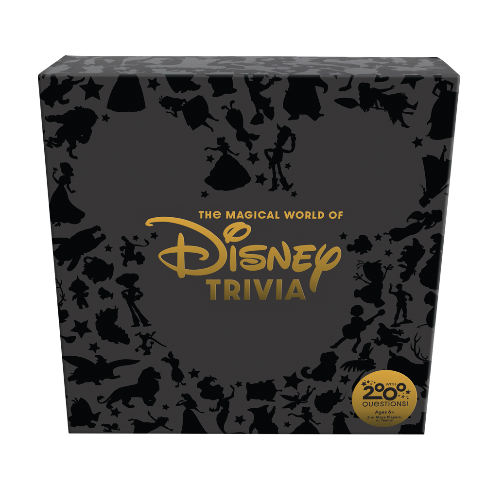 Настольная игра Disney Trivia - Для всей семьи, от 6 лет, 2000 вопросов Playmonster