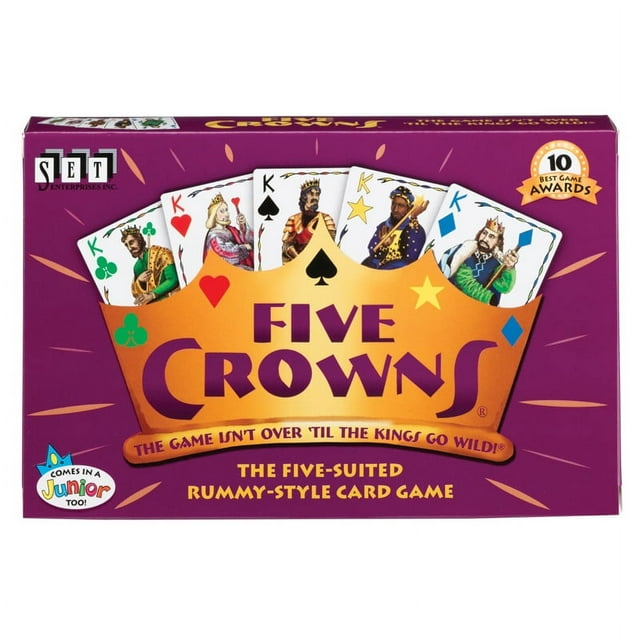 Five Crowns Game | Bundle of 10 Each PLAYMONSTER