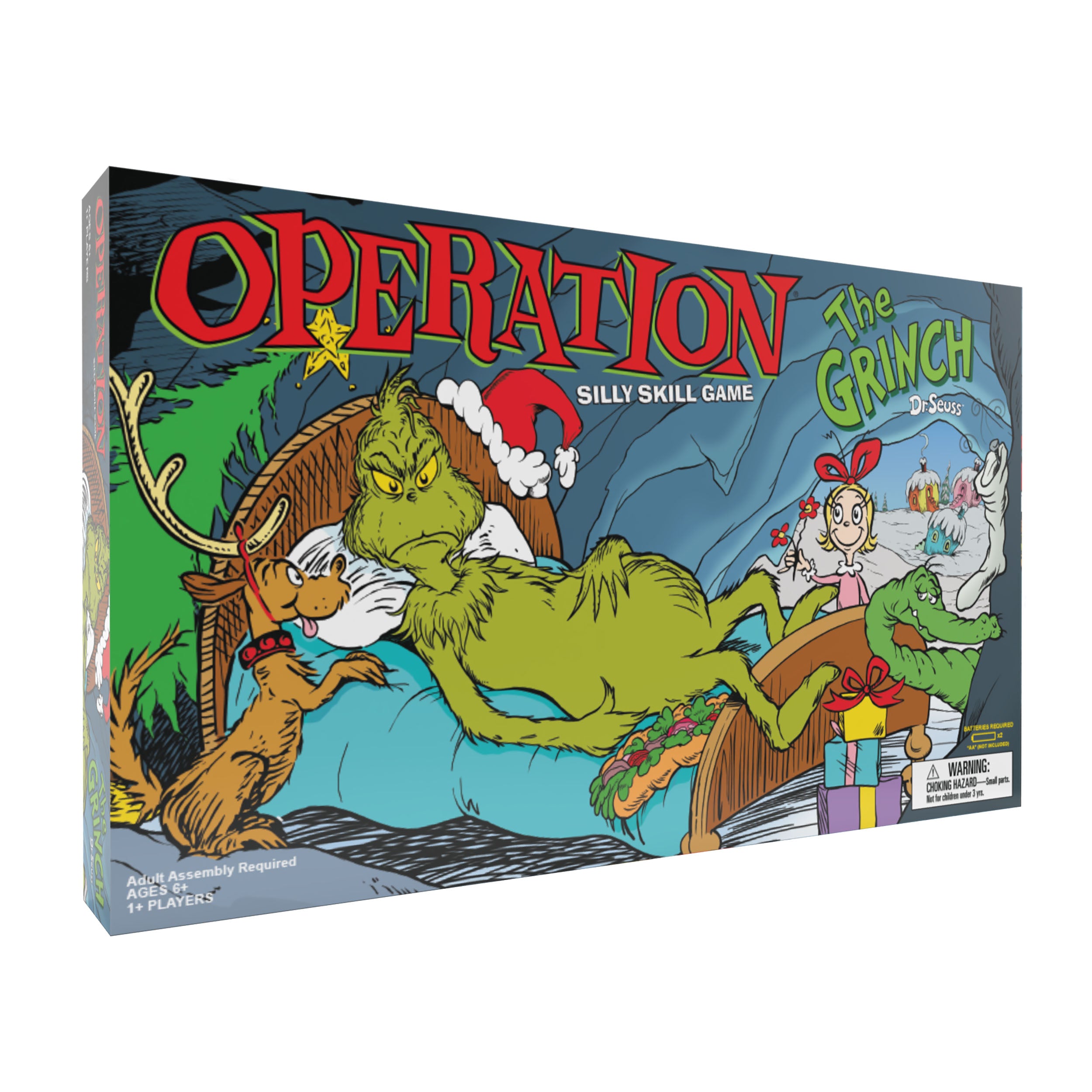 Operation Dr. Seuss Grinch Board Game by USAopoly USAopoly