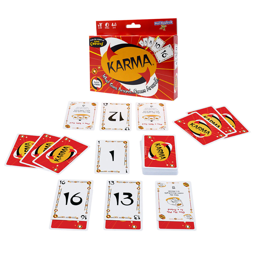 PlayMonster Karma Card Game, Children Ages 8+ PLAYMONSTER