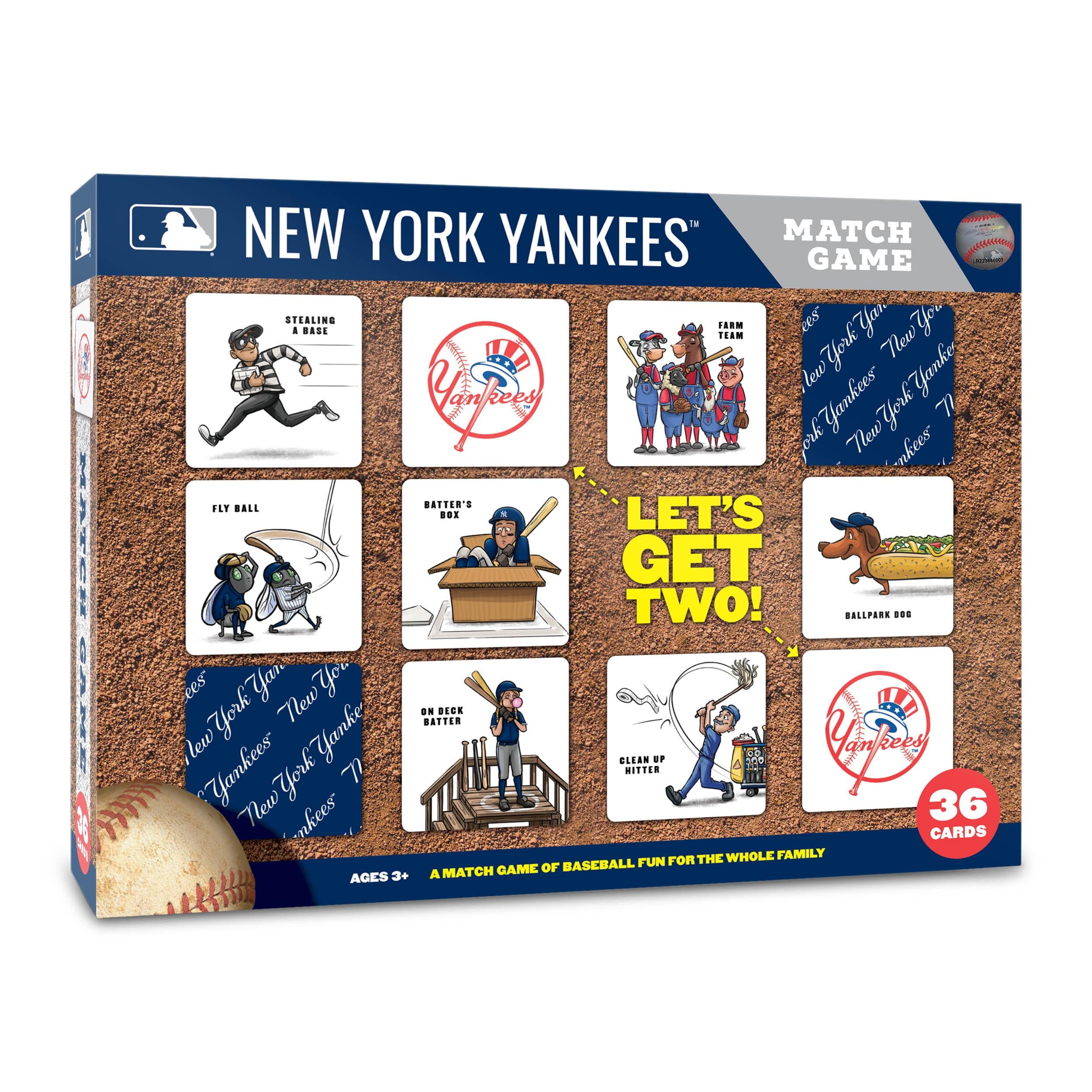 YouTheFan MLB New York Yankees Memory Match Game YouTheFan