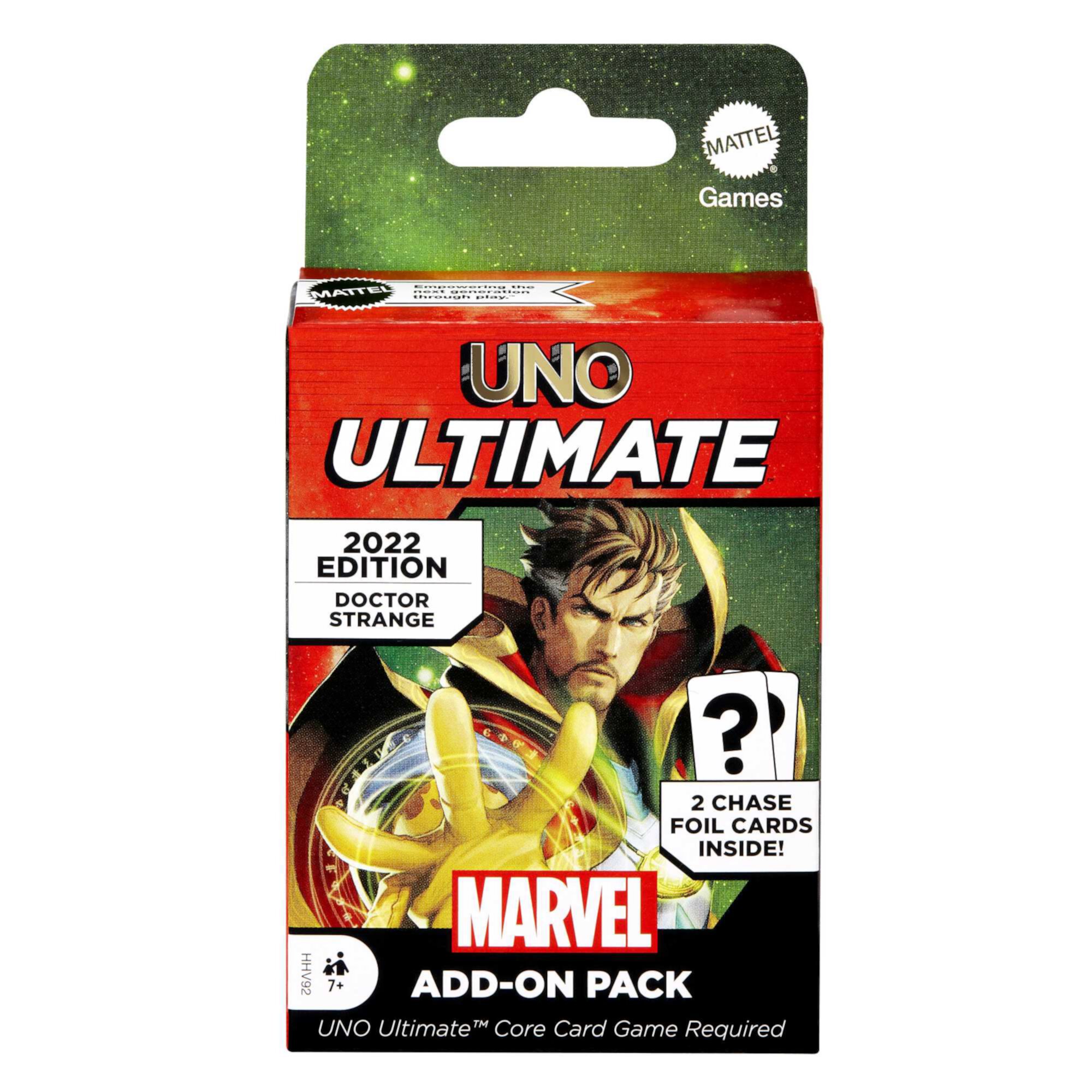 UNO Ultimate Marvel Add-On Pack with Collectible Dr. Strange Deck UNO