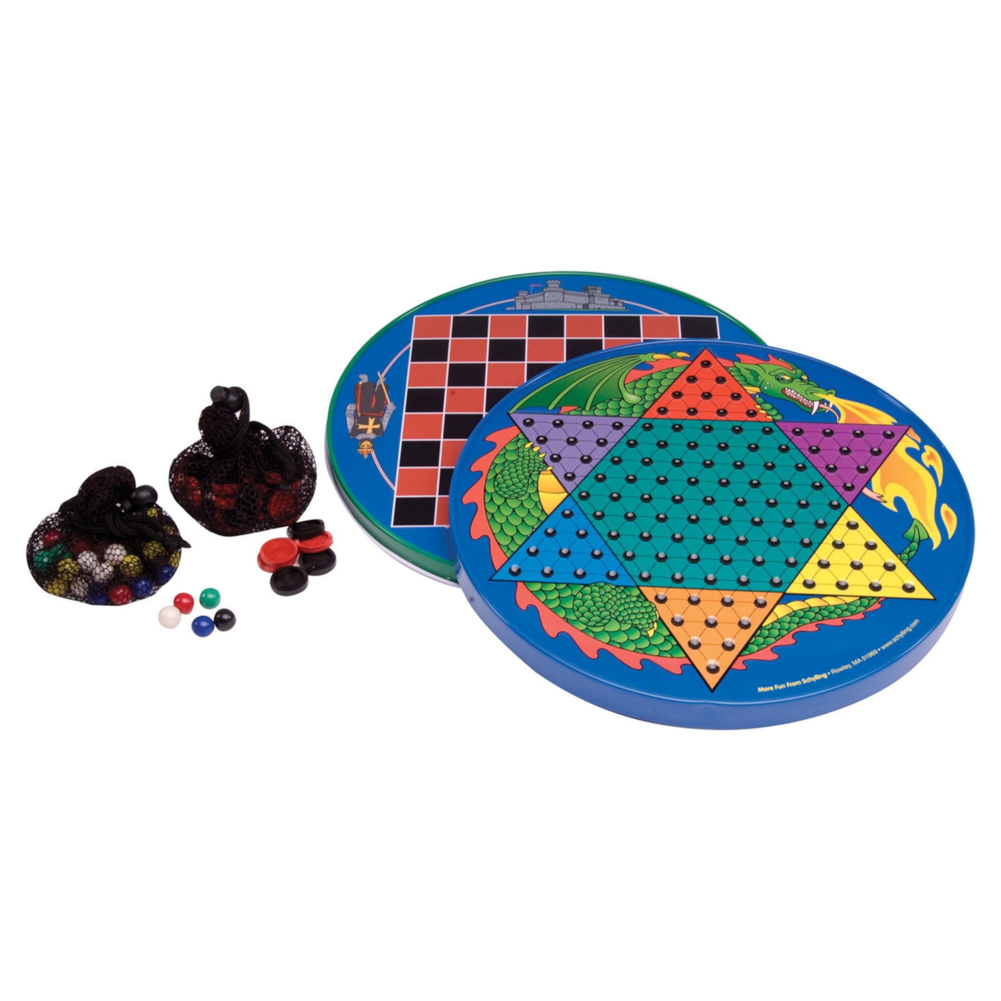 Tin Chinese Checkers Schylling