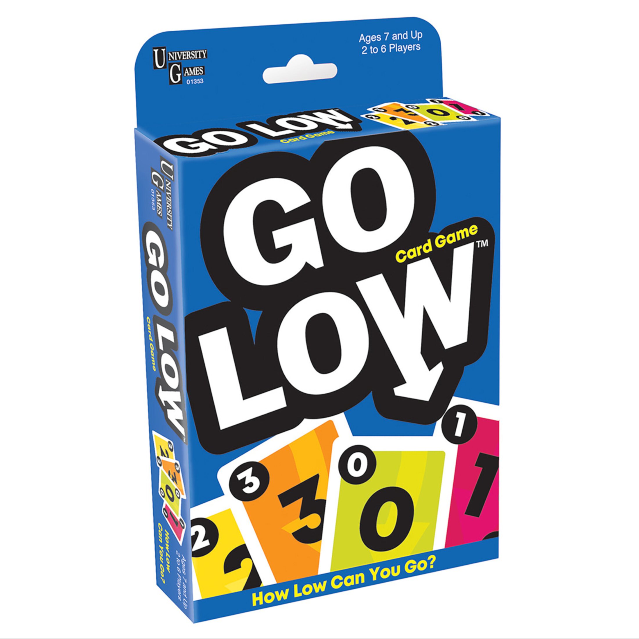 Настольная игра «Go Low» для 2-6 игроков, от 7 лет, развивает память и стратегическое мышление University Games