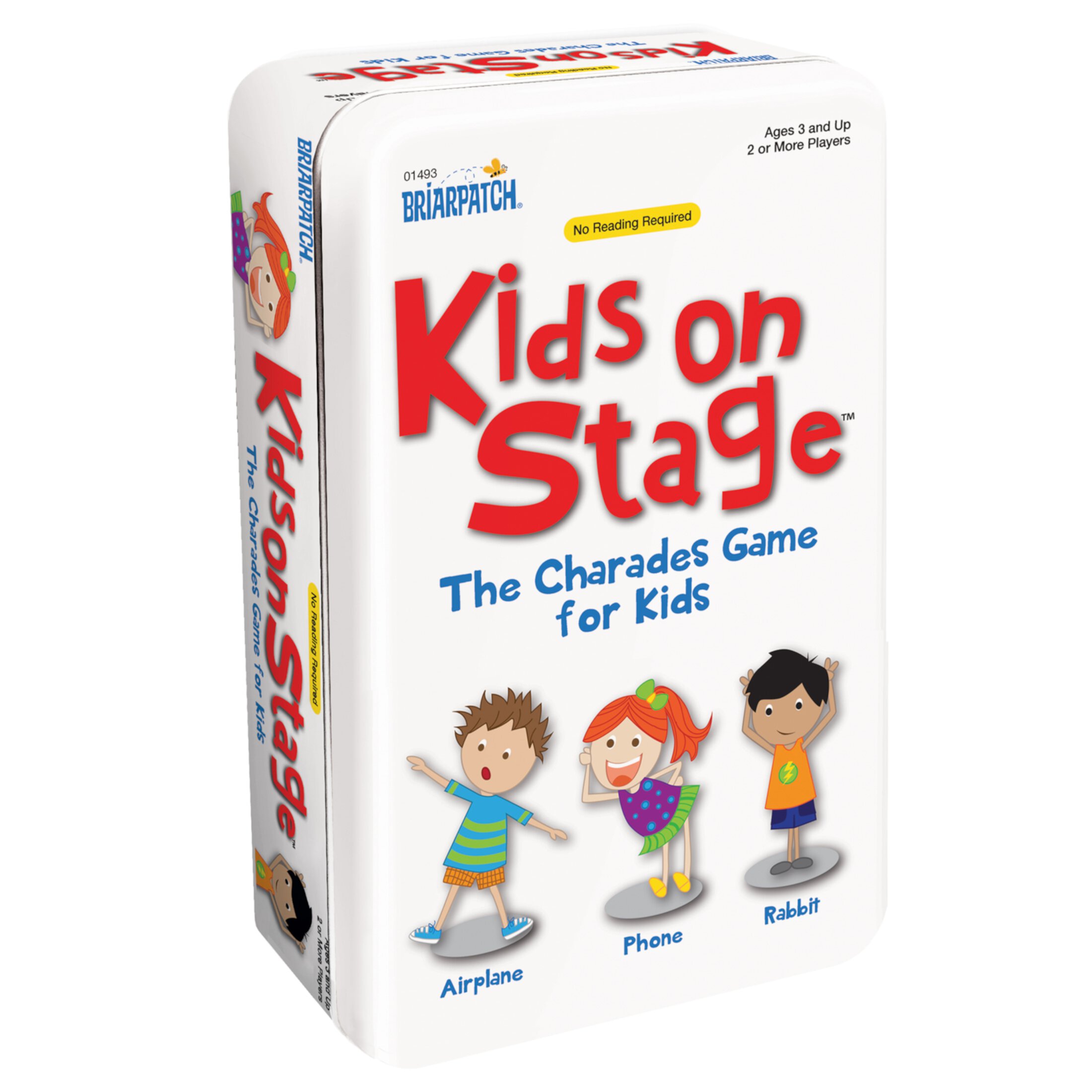 Briarpatch | Kids on Stage: The Charades Game For Kids Travel Tin, Ages 3+ University Games