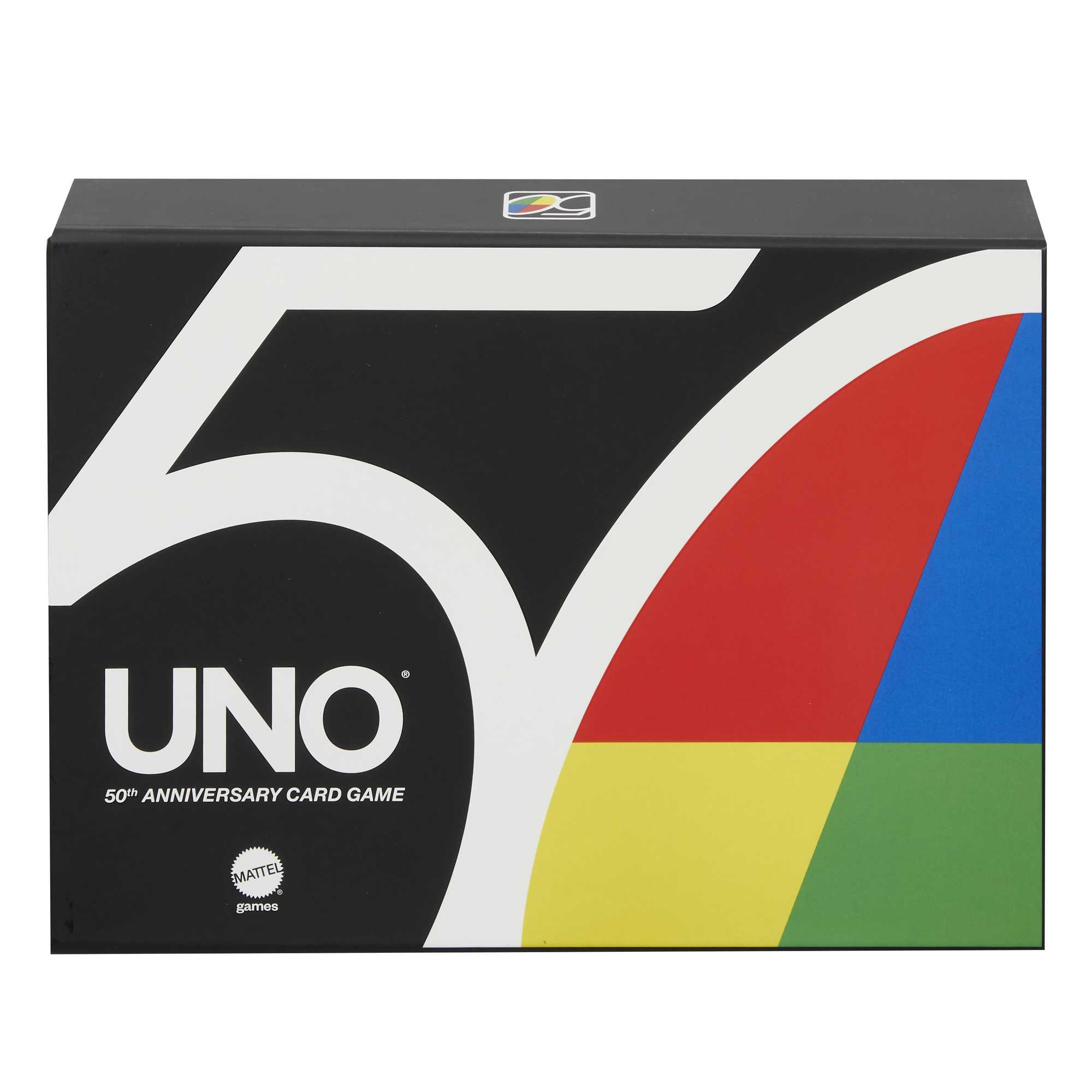 UNO Premium 50th Anniversary Edition Matching Card Game for 7 Year Olds & up. UNO