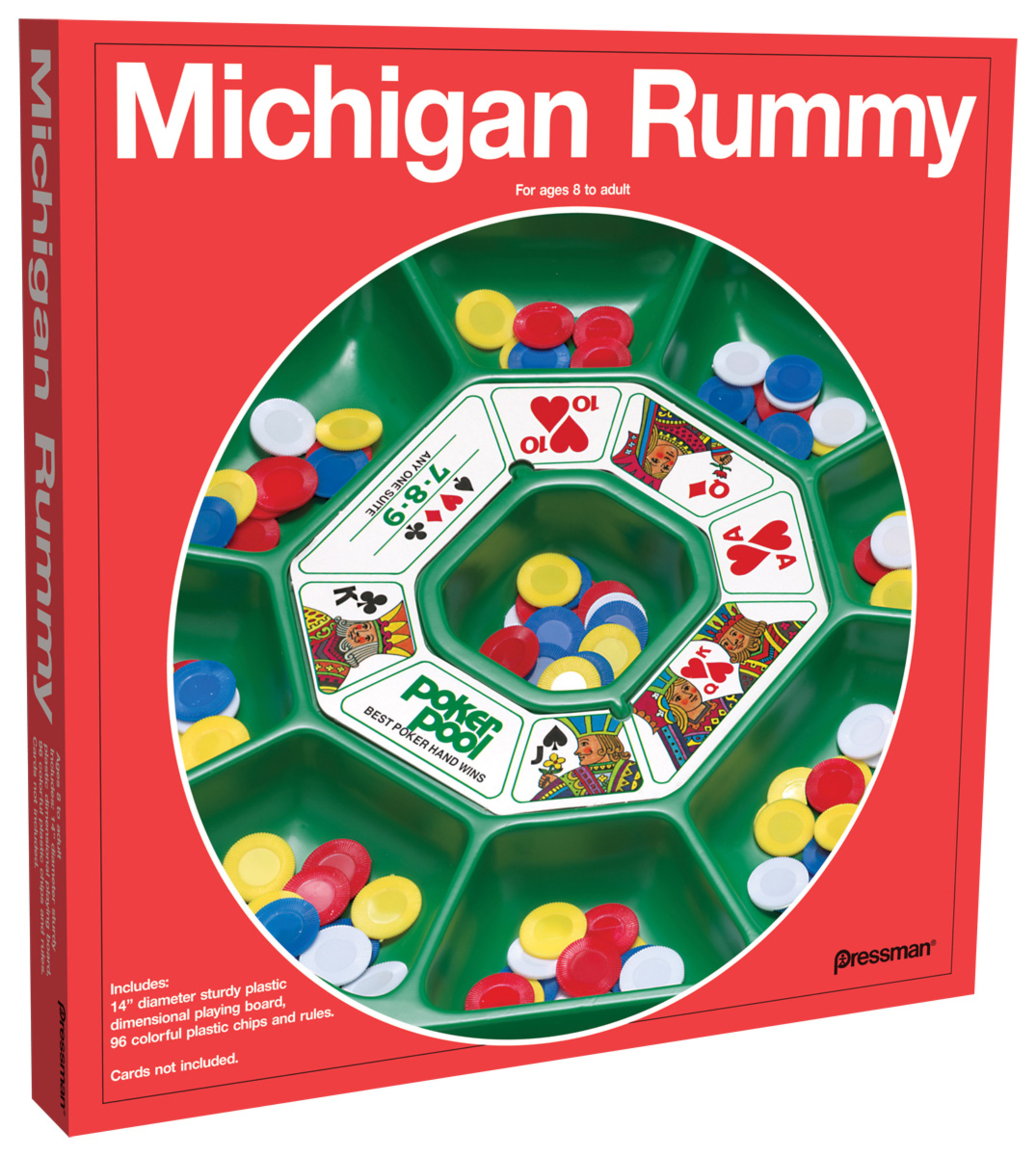 Pressman Michigan Rummy Pressman Toys