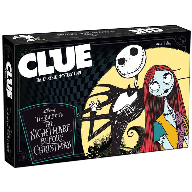 CLUE®: Disney Tim Burton’s The Nightmare Before Christmas Board Game, by USAopoly USAopoly