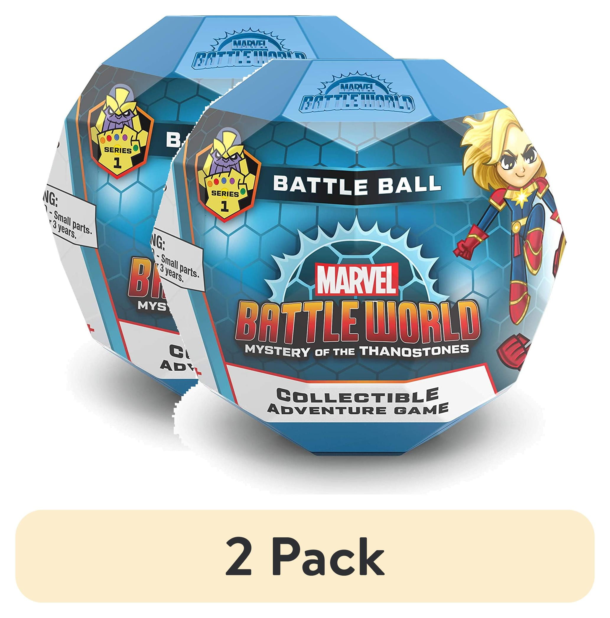 (2 pack) Funko Marvel Battleworld Battle Ball Funko