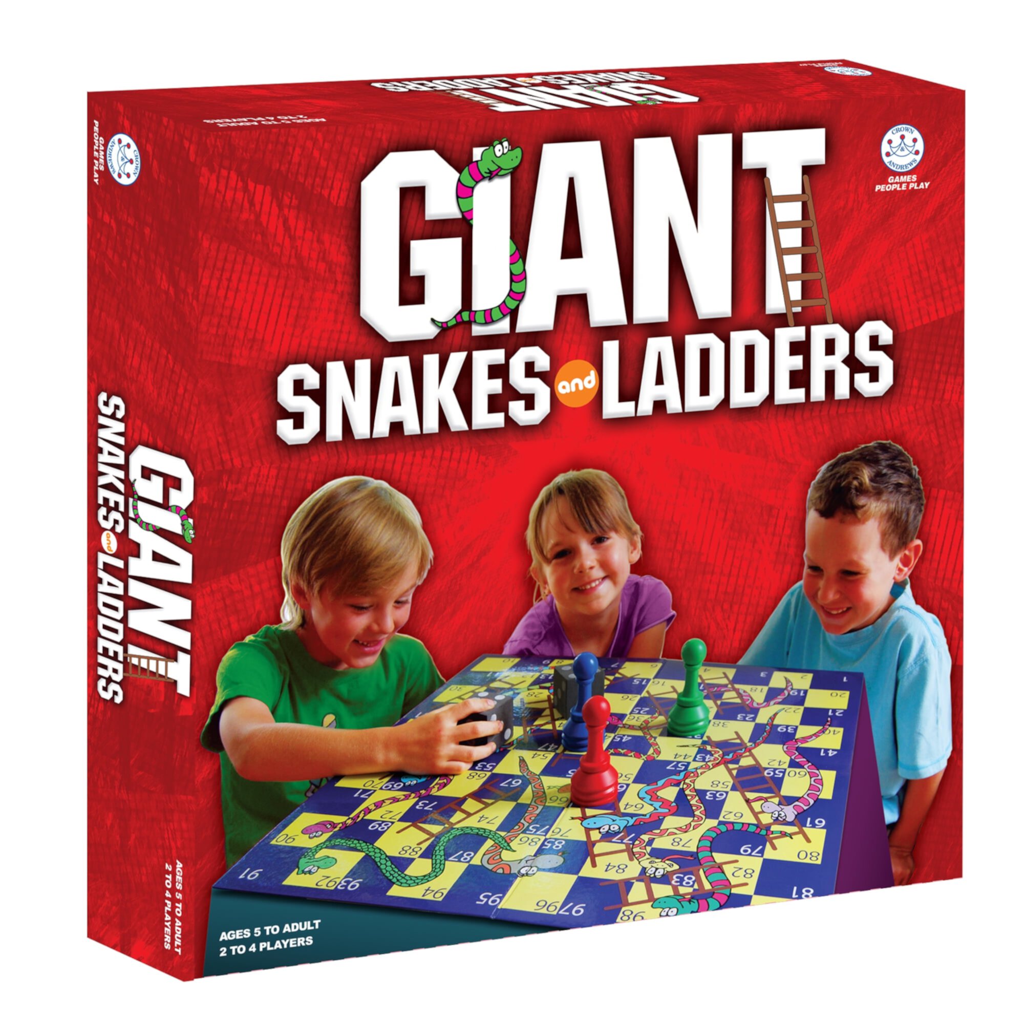 Giant Snakes & Ladders | Bundle of 5 Each Pressman Toys