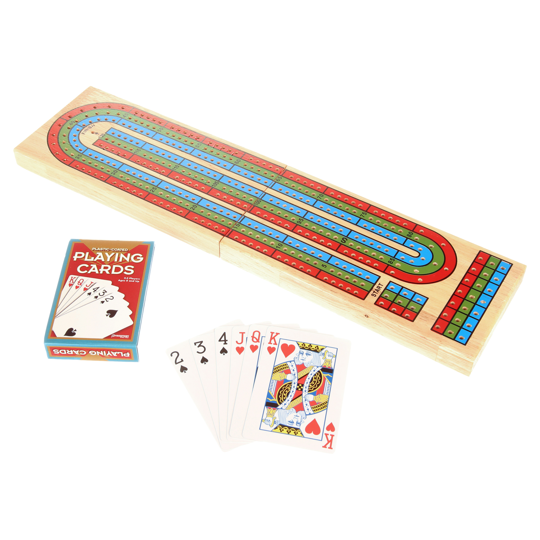 Pressman Toys - Wooden Cribbage Game Pressman Toys