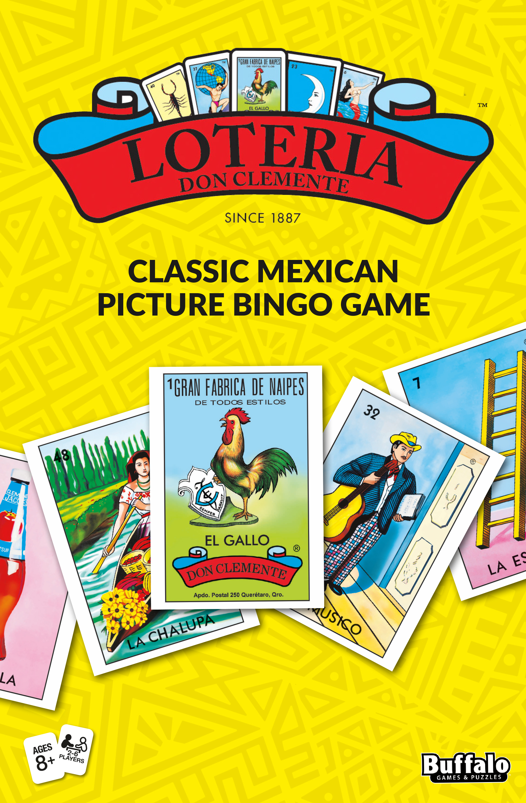 Loteria – Classic Family Mexican Picture Bingo Board Game for Ages 8 and up, by Buffalo Games Buffalo Games