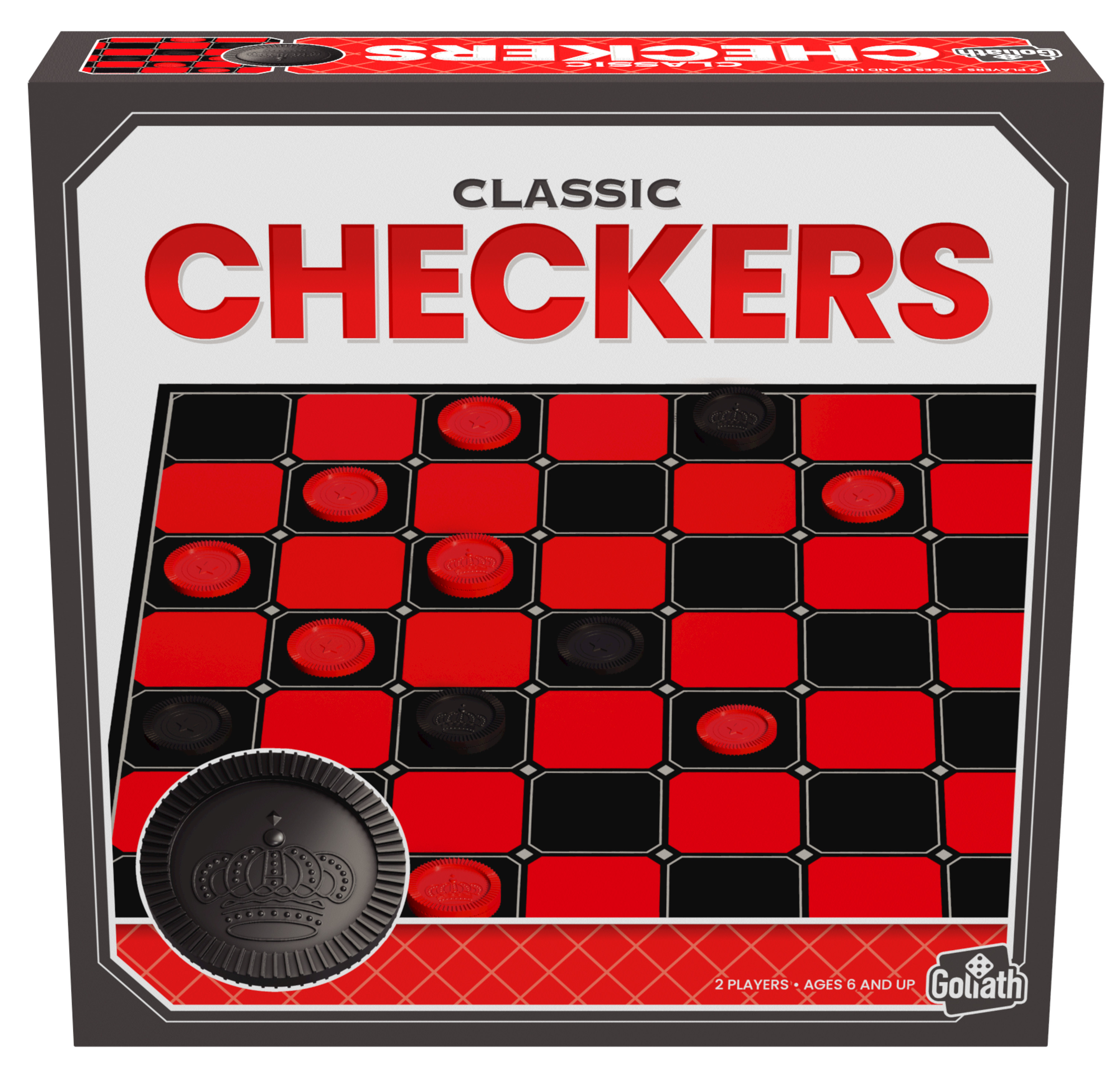 Goliath Classic Games - Checkers Goliath