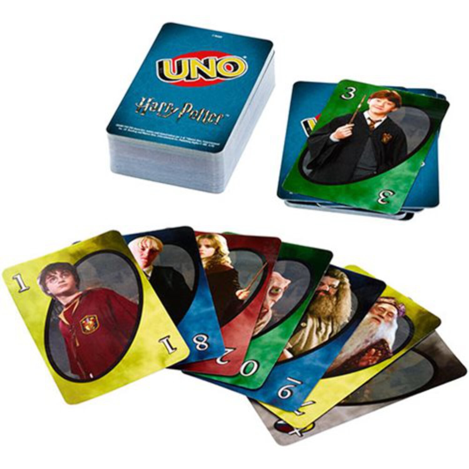 UNO Harry Potter Card Game for Kids, Adults and Game Night based on the Popular Series UNO