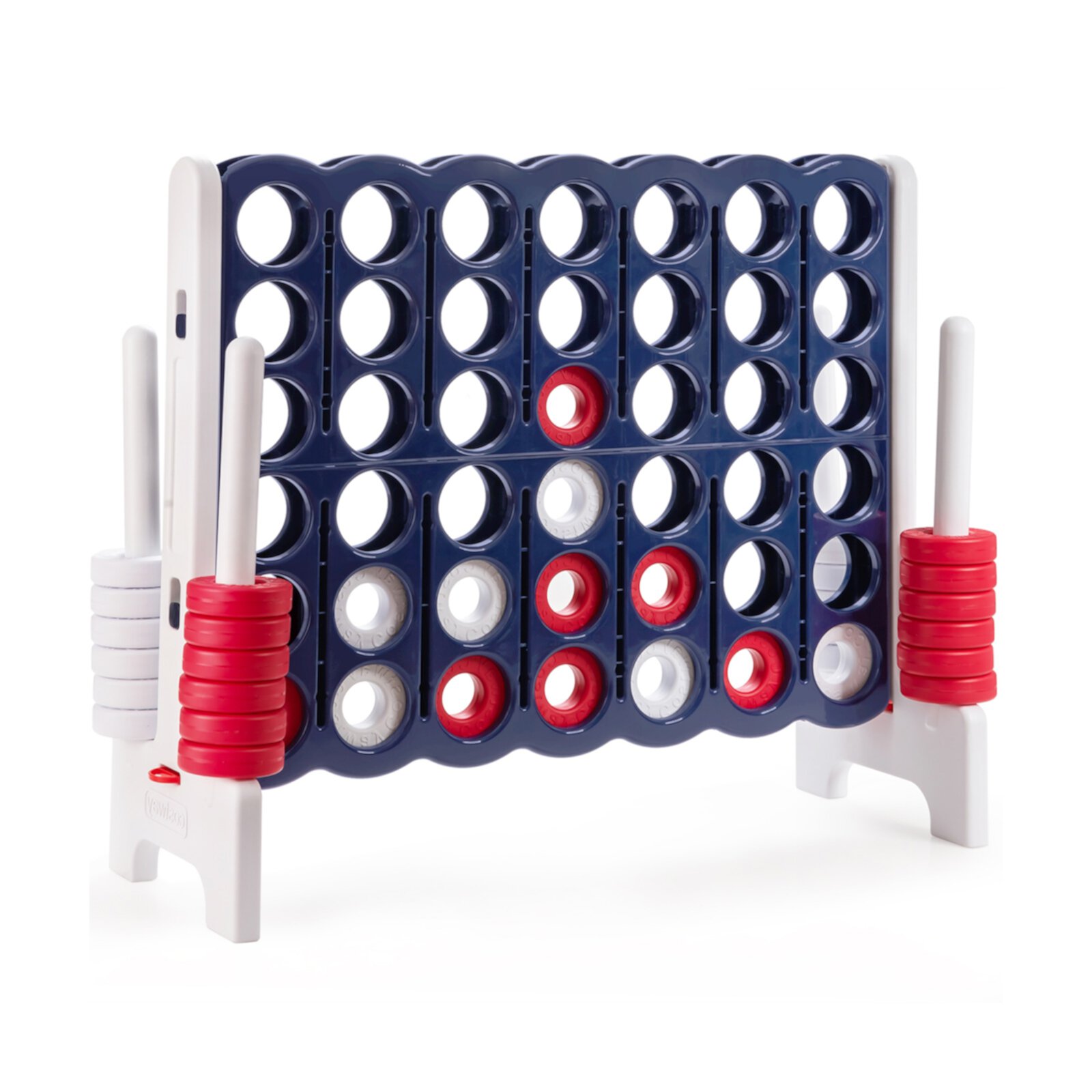 3.5 FT Tall Jumbo 4-to-Score Giant Game Set with 42 Jumbo Rings GLINTEX