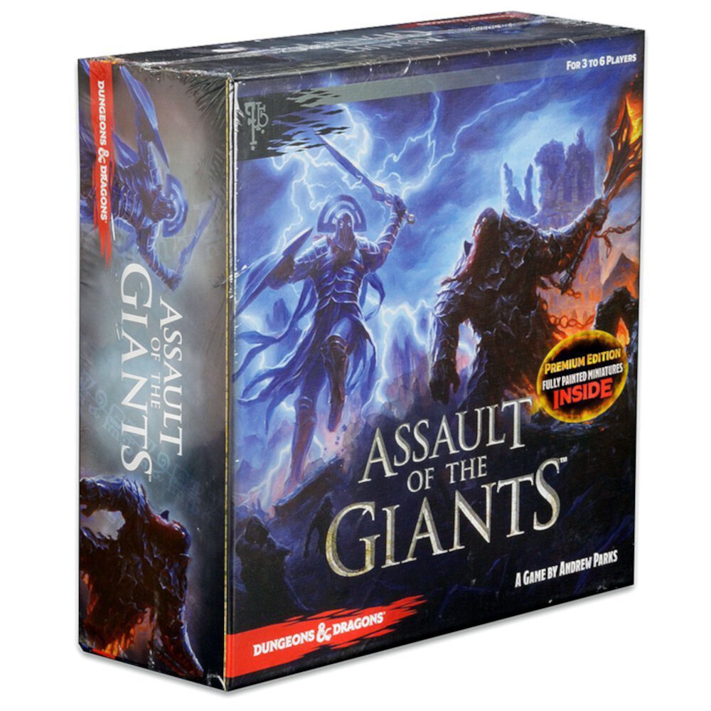 Dungeons and Dragons Assault of the Giants Game, Premium Edition WizKids