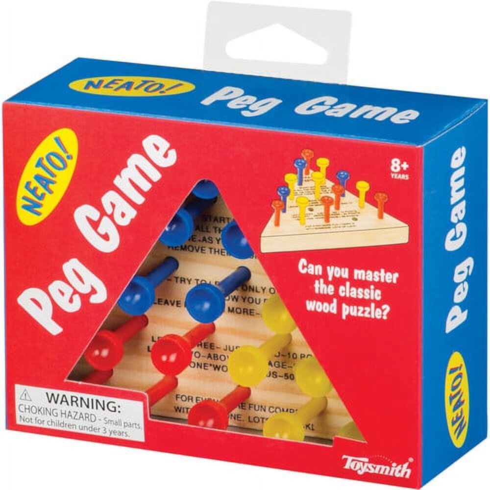 Peg Board Game by Alliance Entertainment TOYSMITH