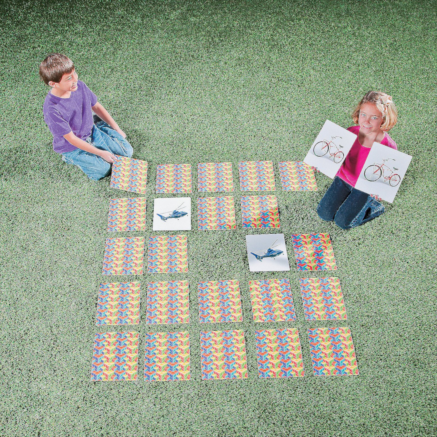 Giant Matching Game - Educational - 48 Pieces Fun Express