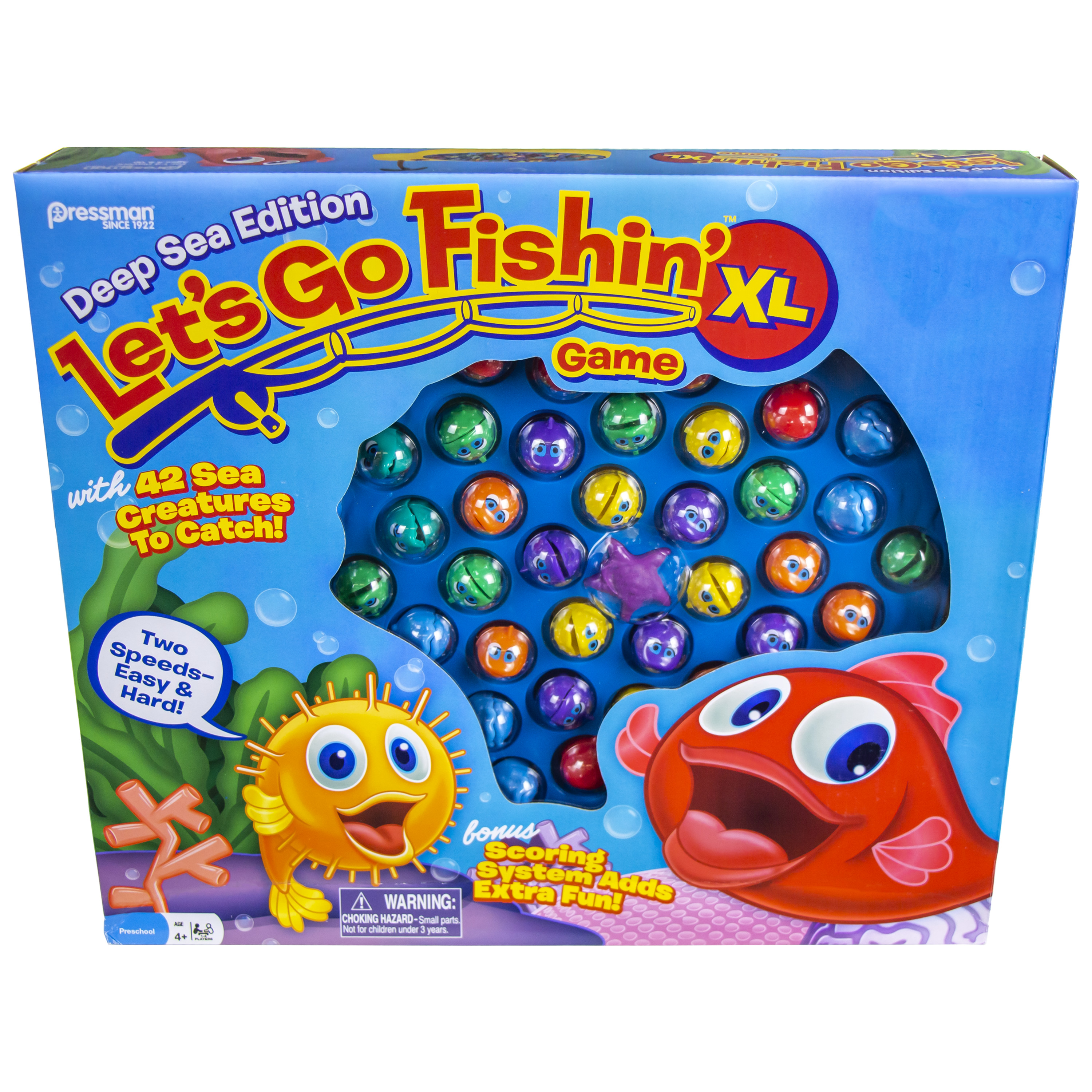 Pressman Let's Go Fishin' XL Deep Sea Edition Pressman Toys