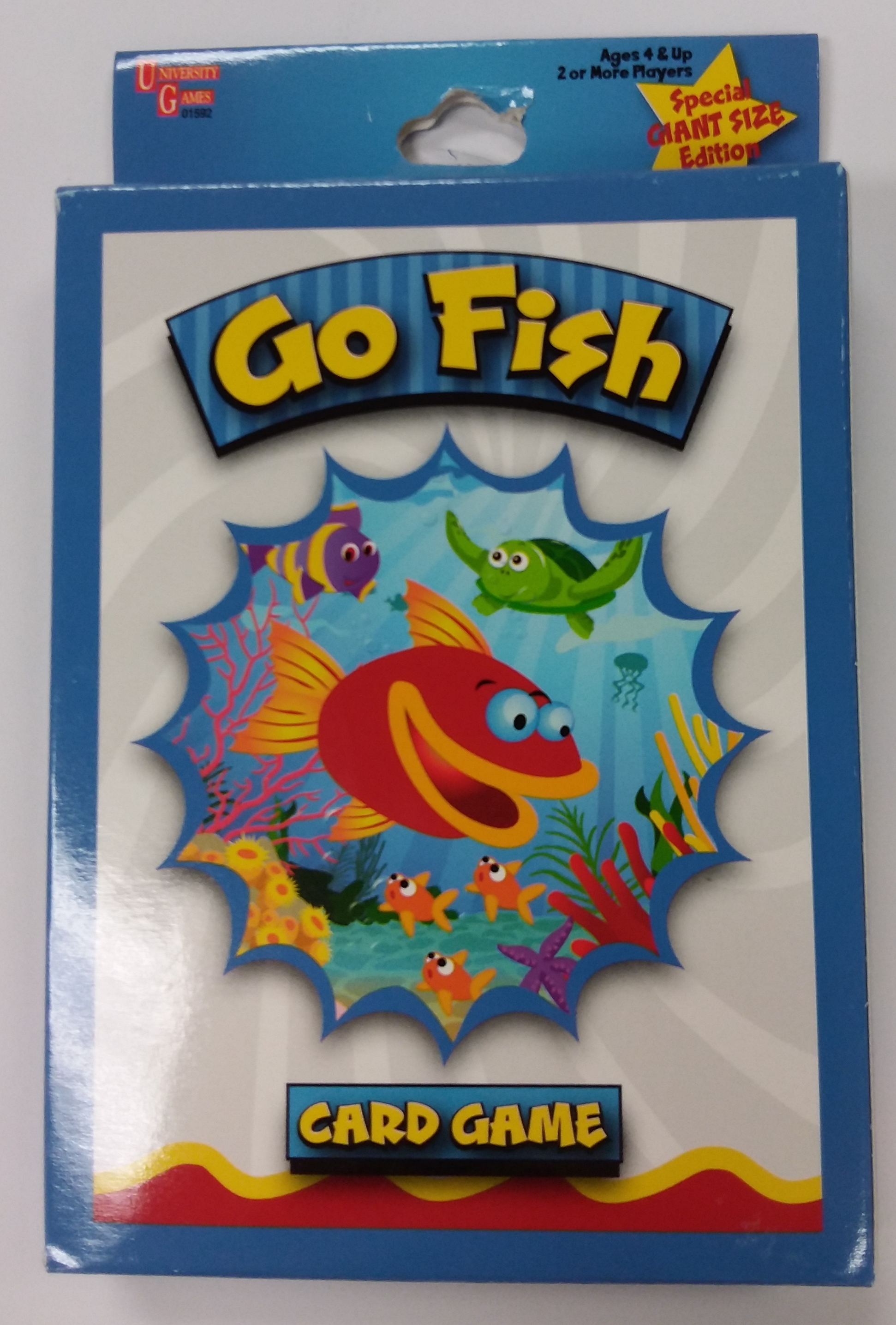 University Games Go Fish Card Game, Jumbo Size University Games