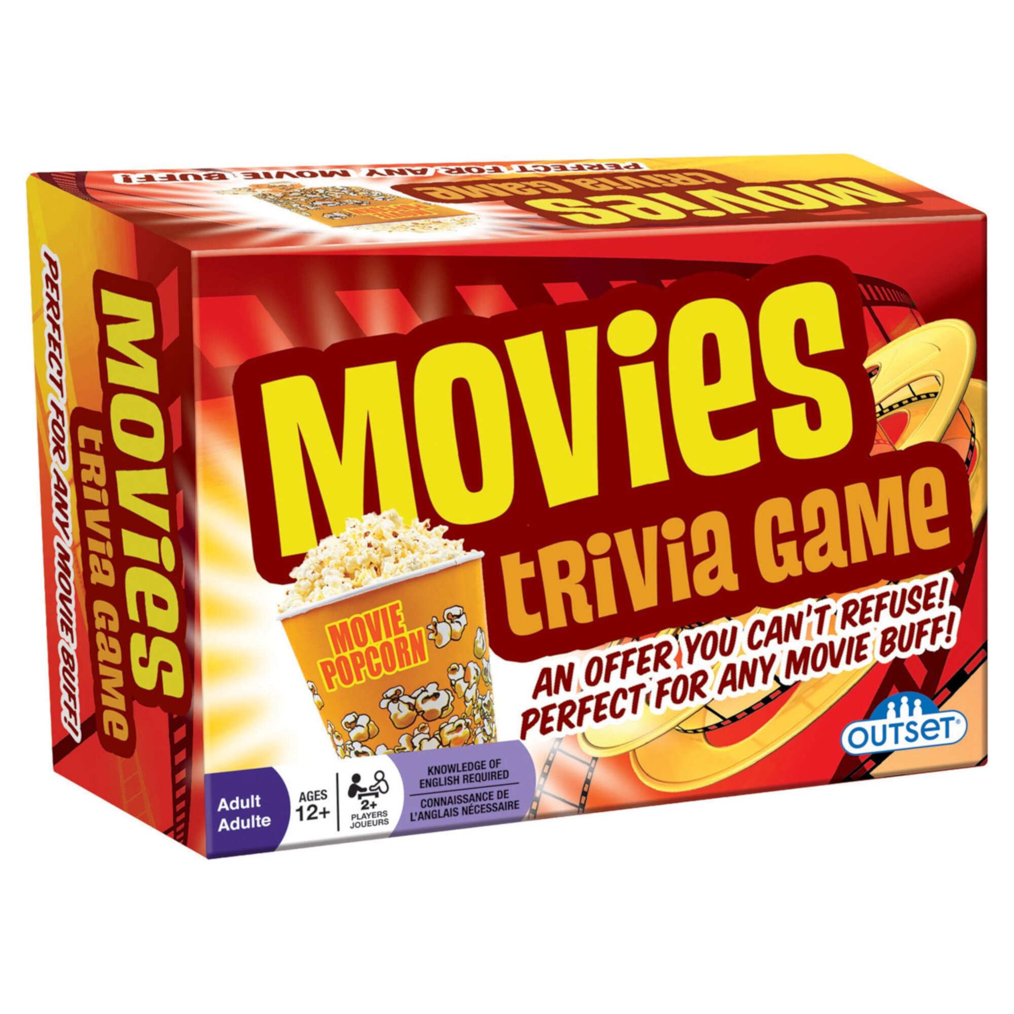 Outset Media Movies Trivia Game, Tweens 12+ Years Outset Media