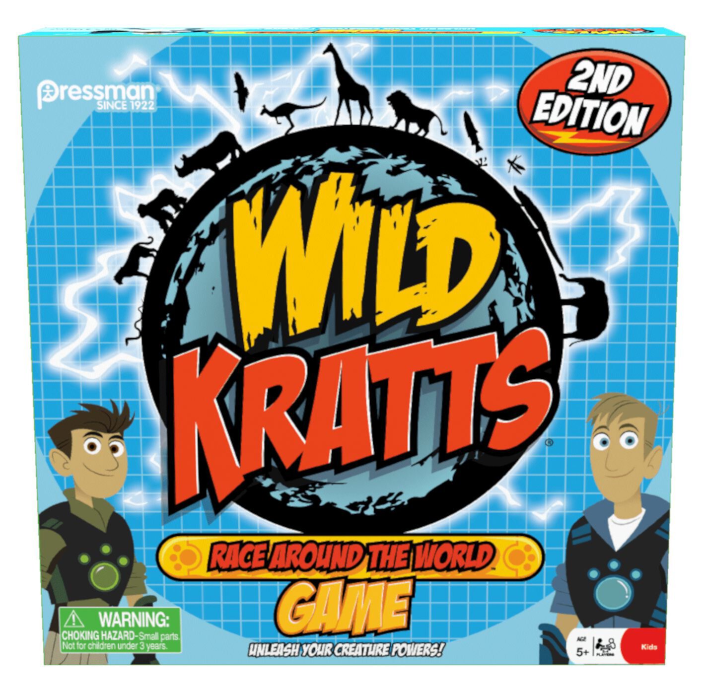 Pressman Toy Wild Kratts Race around the World Game Pressman Toys