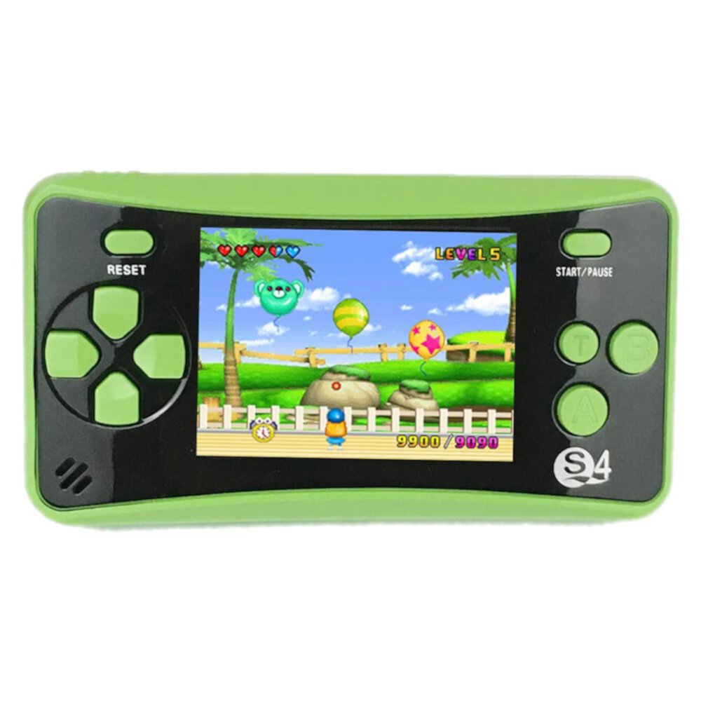 Portable Handheld Game Console for Children, Arcade System Game Consoles Video Game Player Great Birthday Gift Green Unbranded