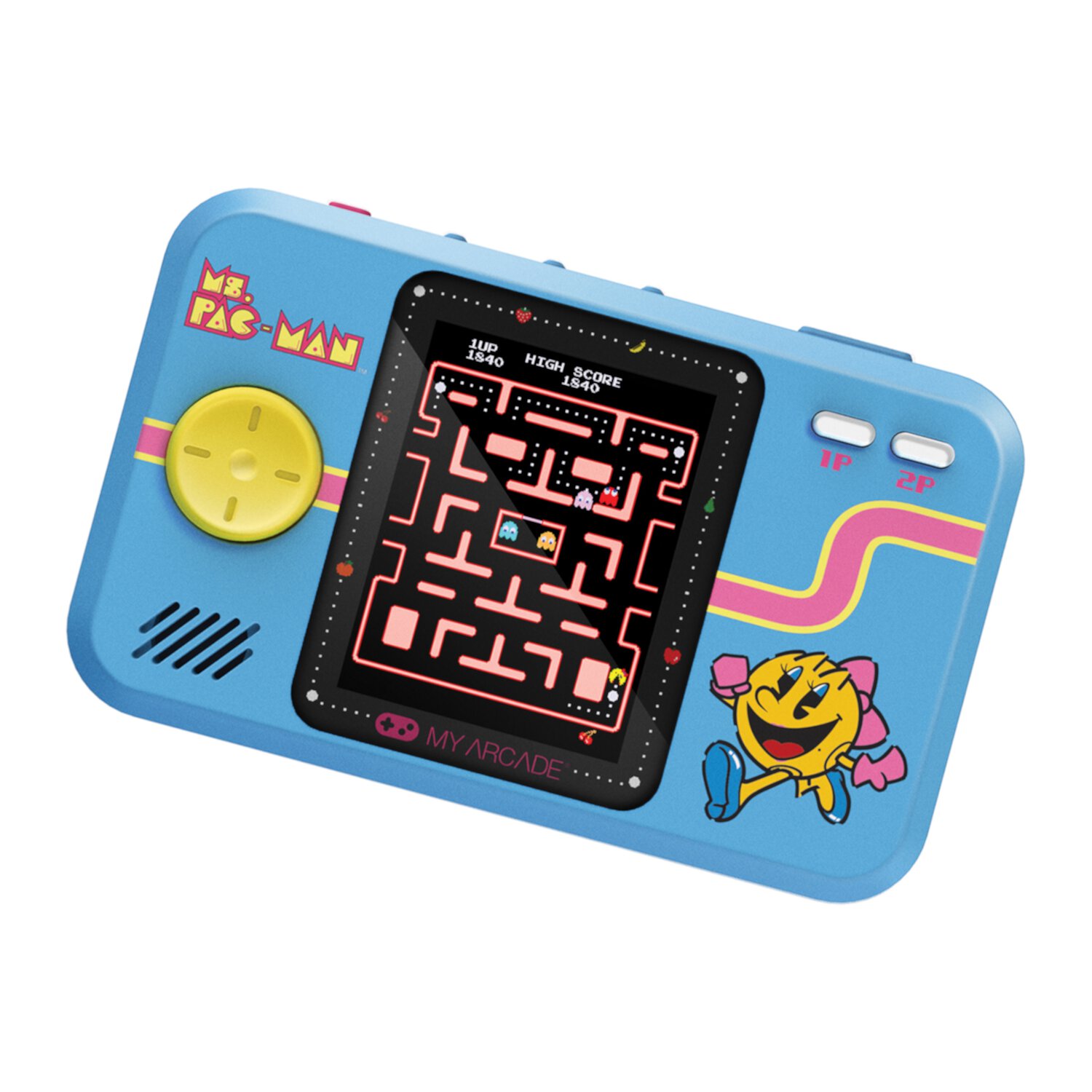 Pocket Player Pro Ms. Pac-Man Portable Gaming System My Arcade