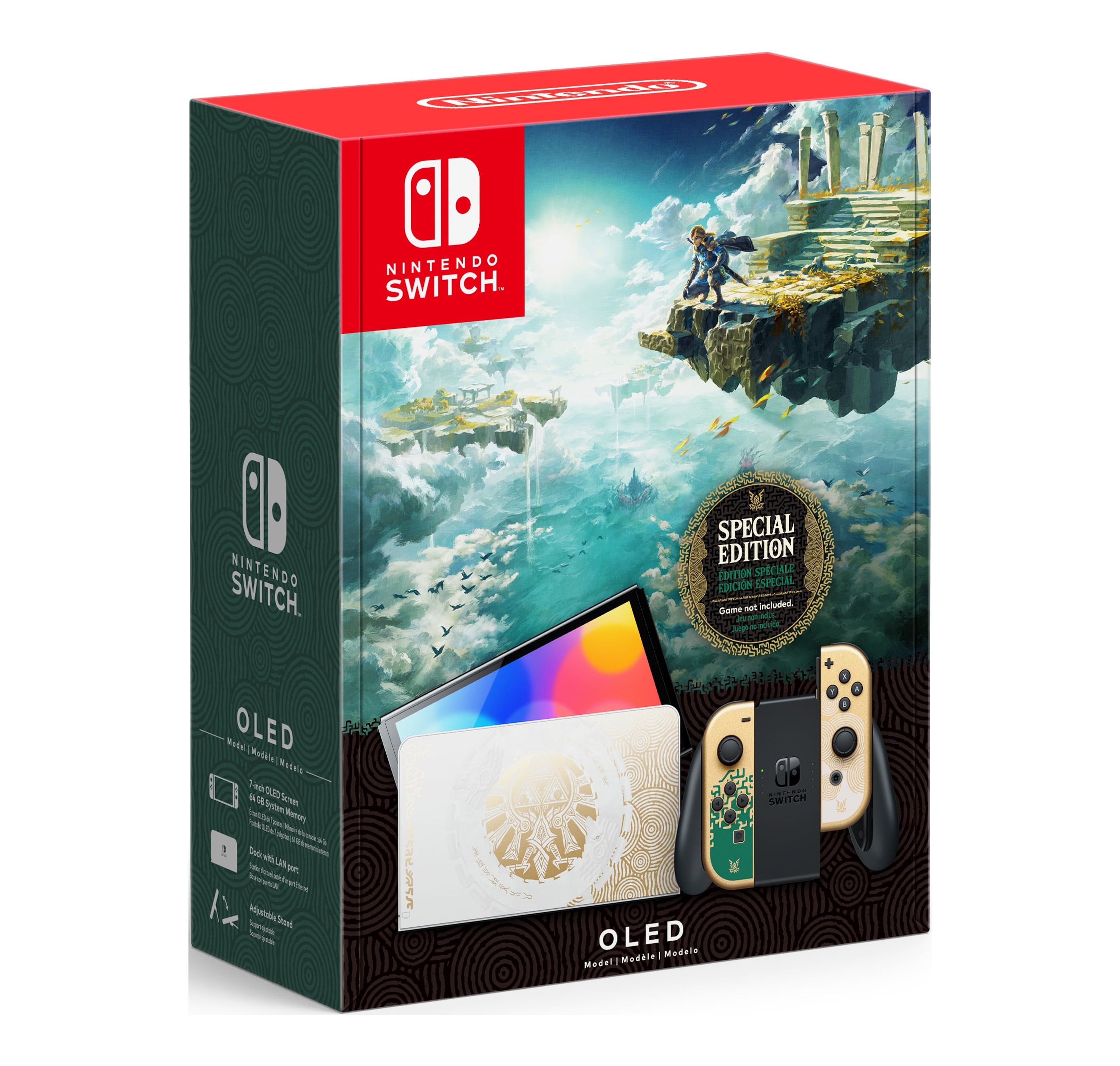 Nintendo Switch OLED - The Legend of Zelda: Tears of the Kingdom Edition Nintendo