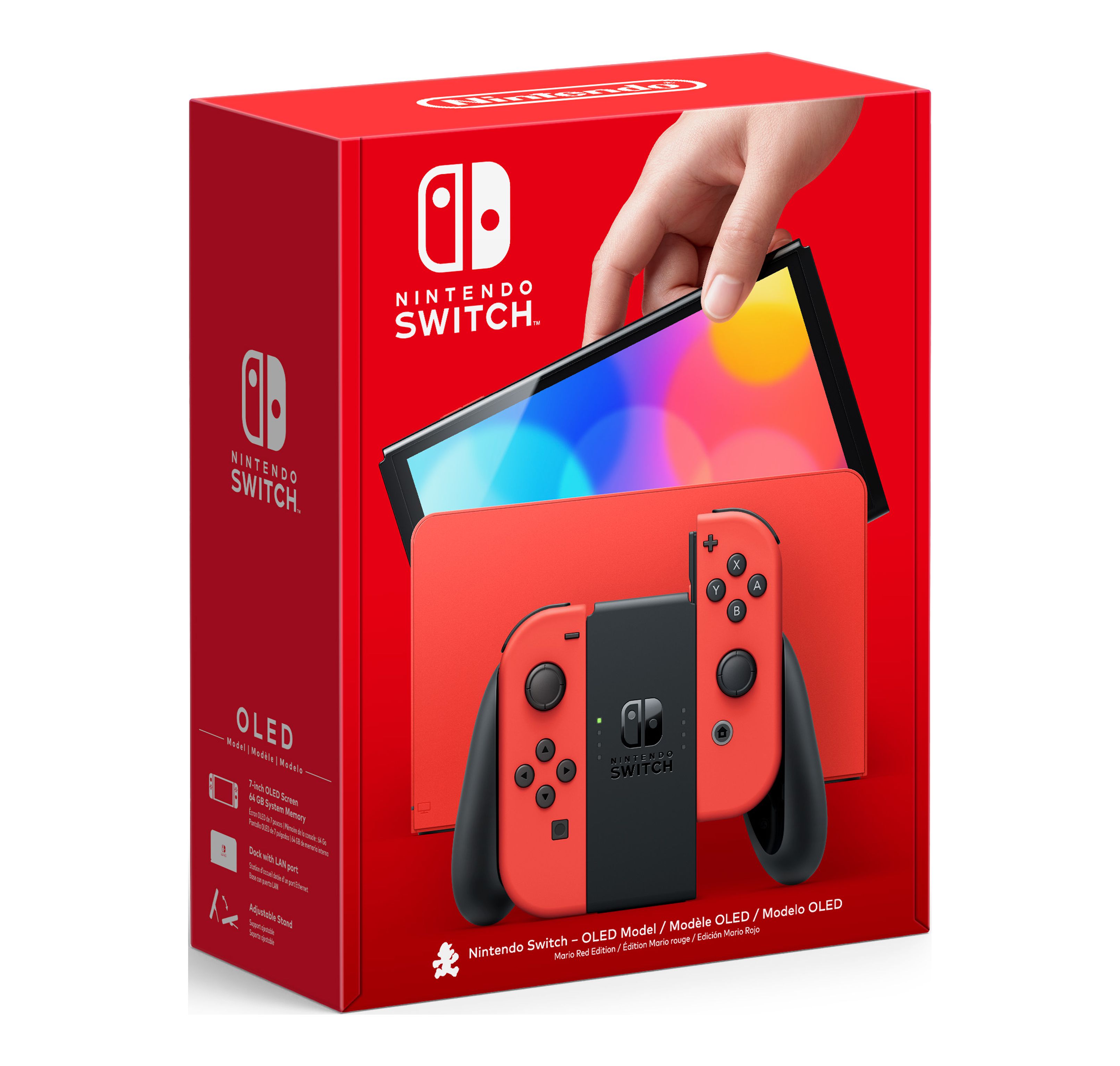 Nintendo Switch - OLED Model: Mario Red Edition Nintendo